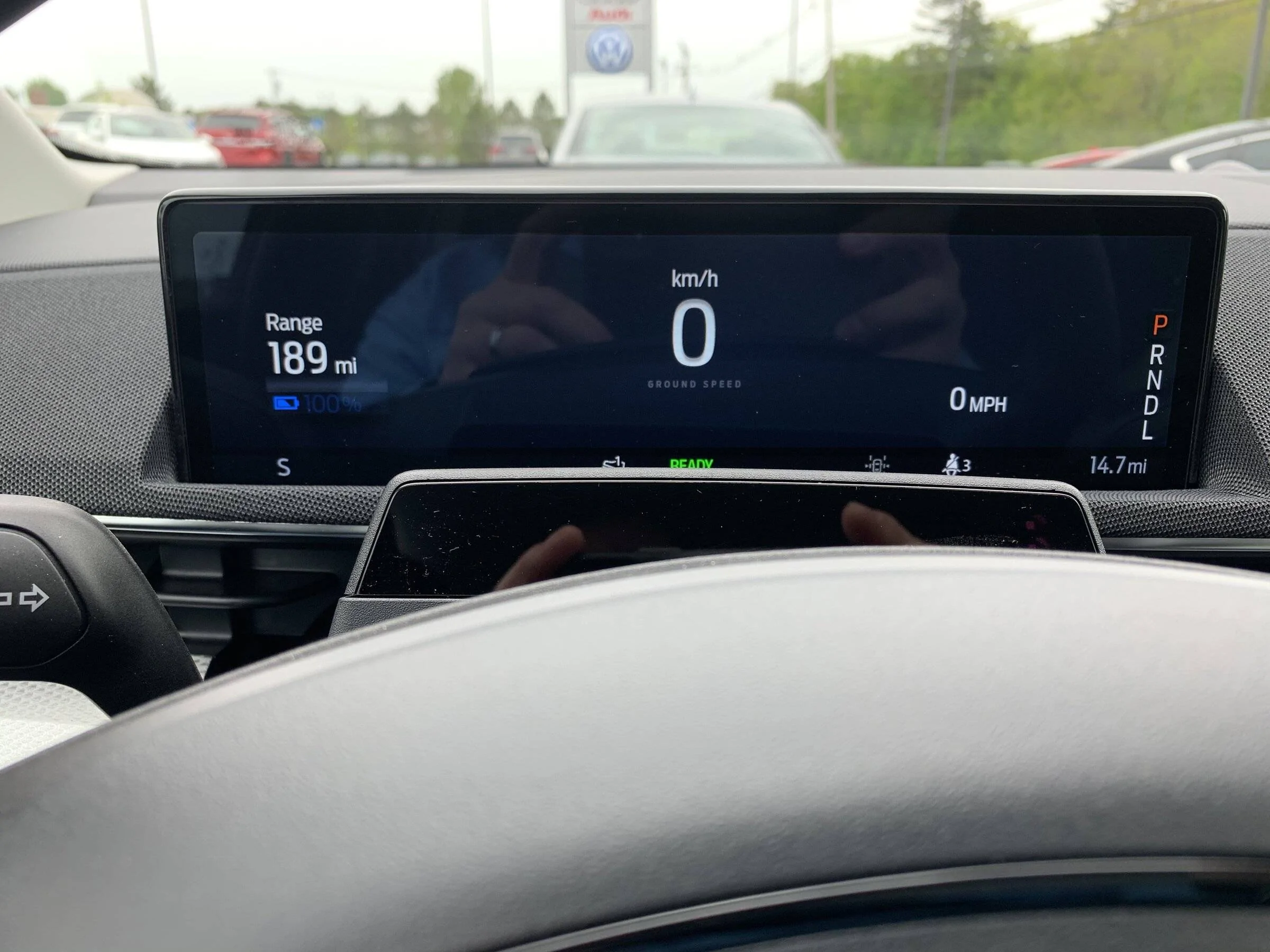 Ford Mustang Mach-E What was your Day 1 Full Charge Range? F3AE3CAD-5BE8-4F86-90E7-14AD92BE33D9