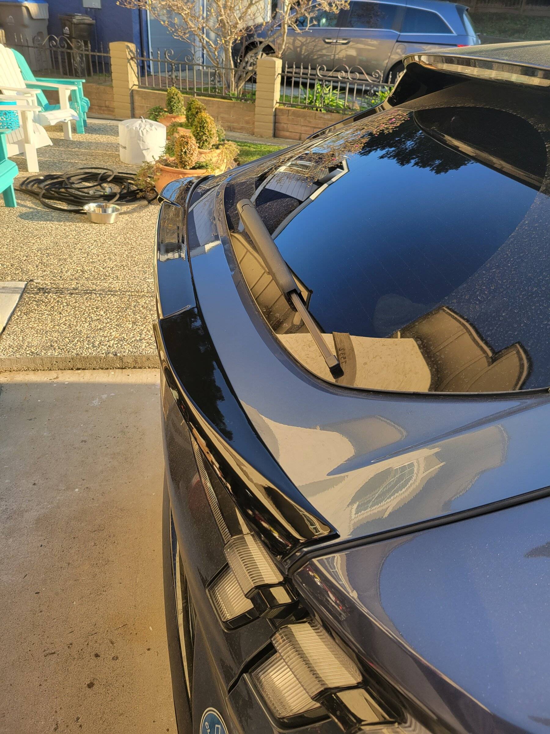 Ford Mustang Mach-E New World Tech Type-A rear spoiler 20220118_161319[1]