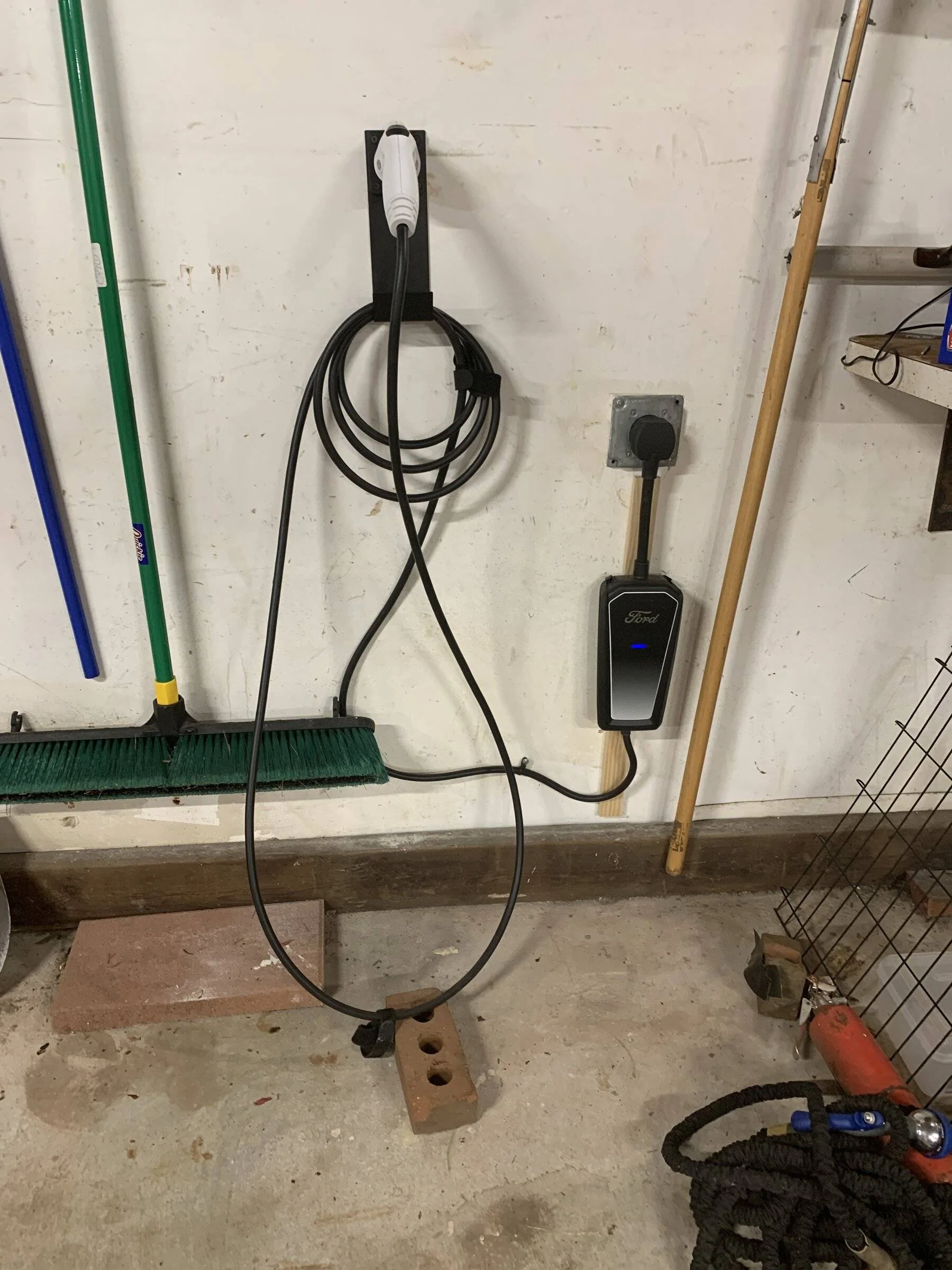 Ford Mustang Mach-E Using 120v first time imag