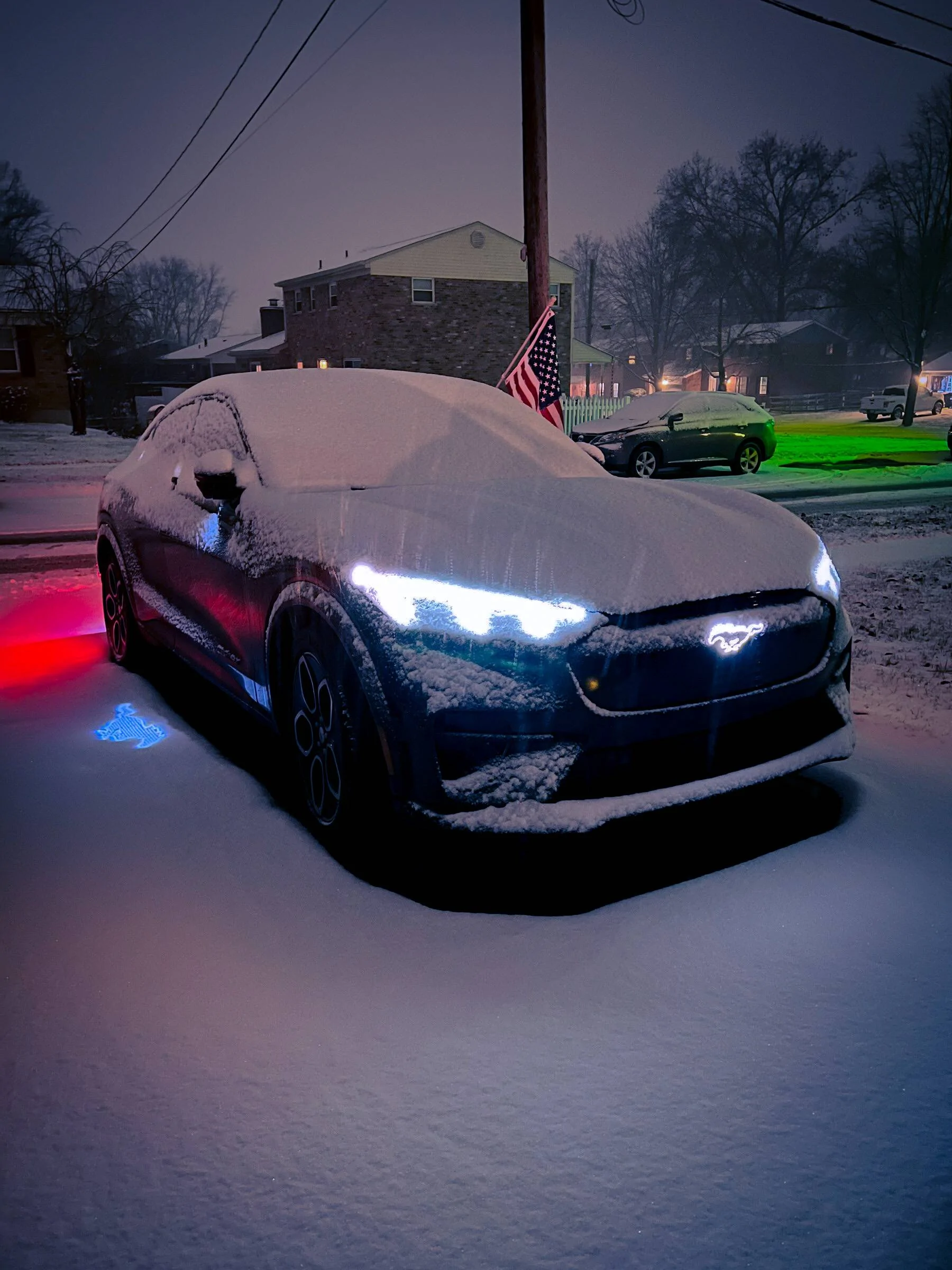 Ford Mustang Mach-E Mach-E GT in Cincinnati snow storm - driving experience & feedback 6754723C-158F-4B6E-9120-E6DF218DD6ED