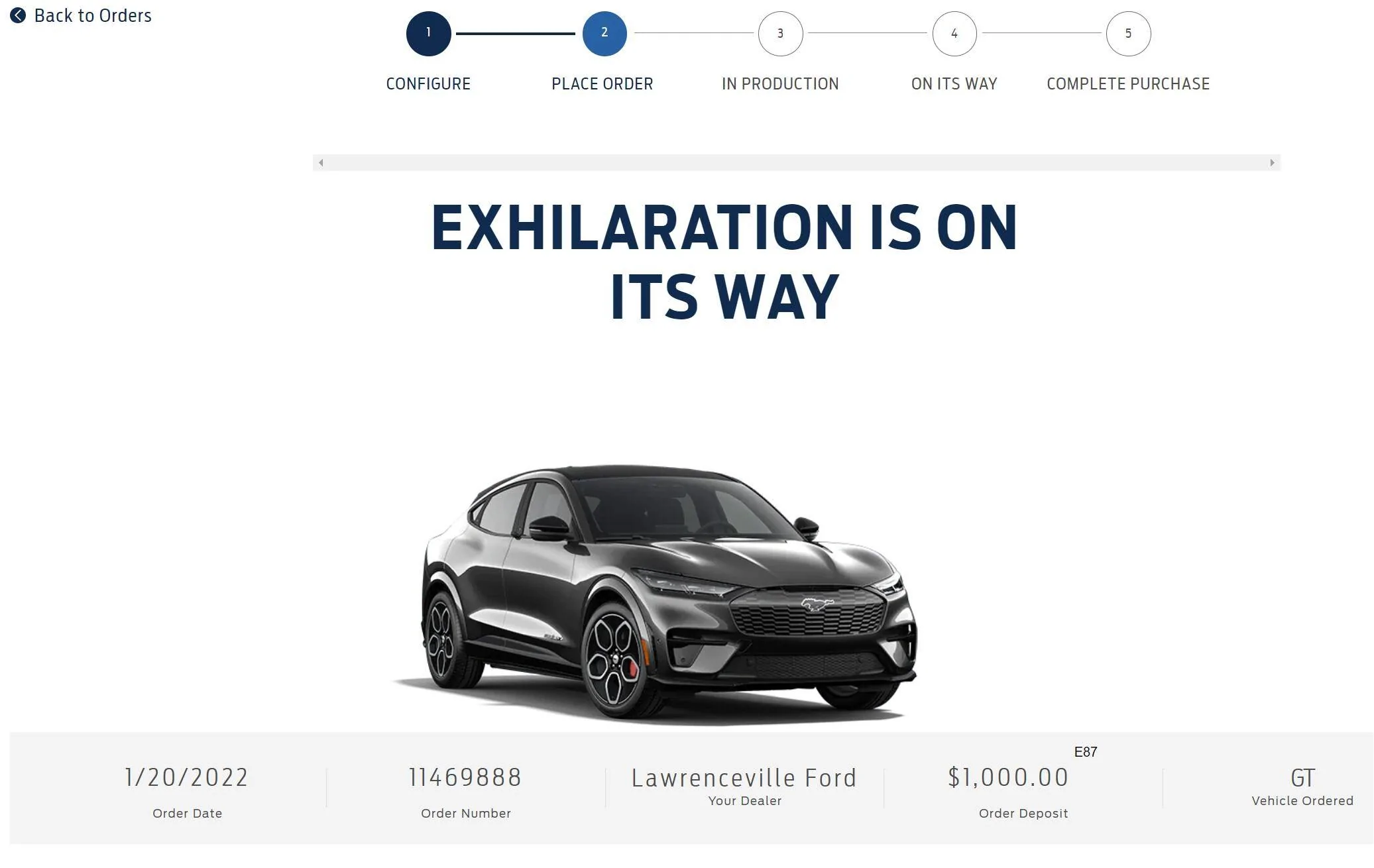 Ford Mustang Mach-E Submitted Orders Tracking List and Stats [Enter Yours] 1642711024851