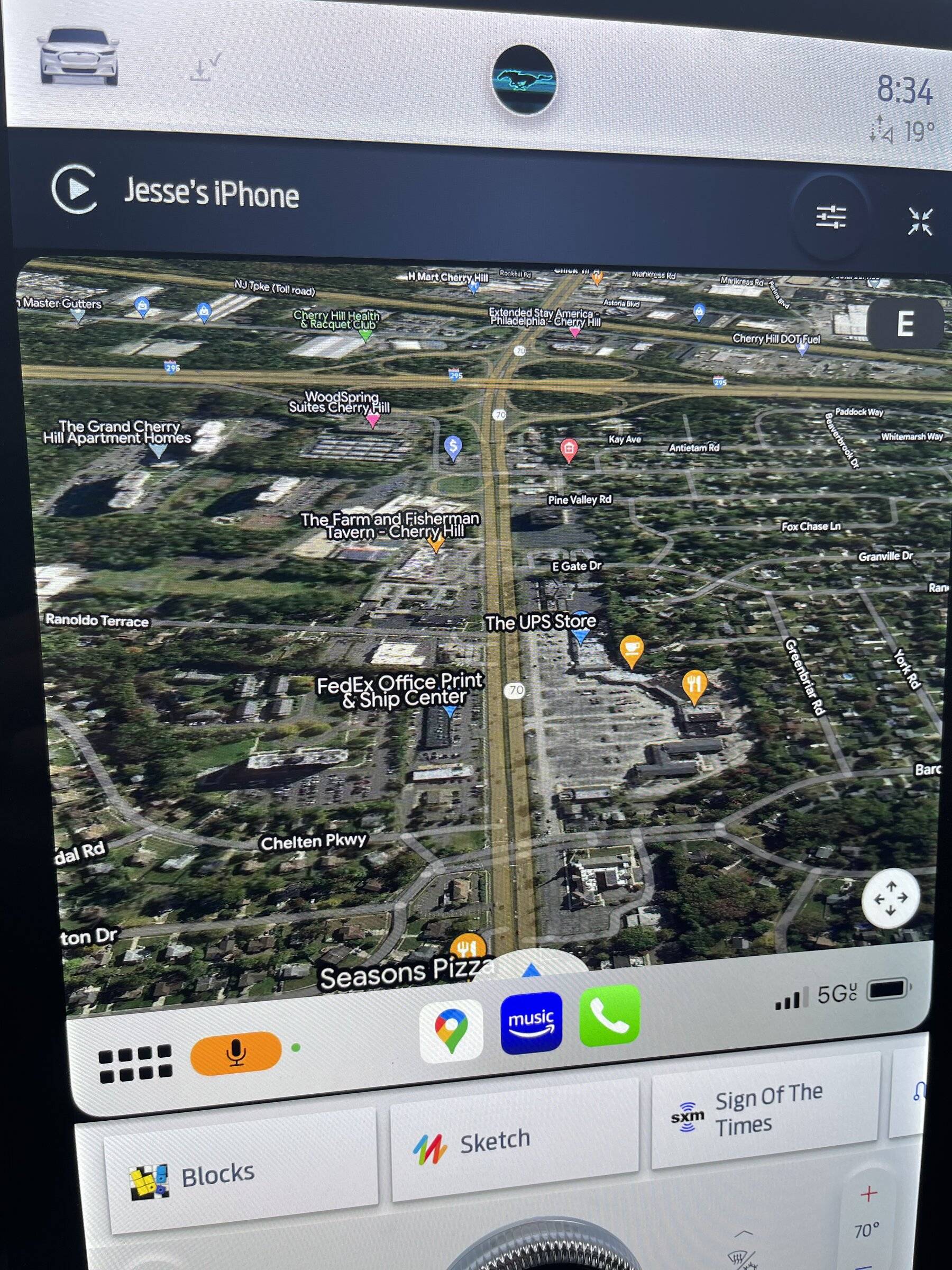 Ford Mustang Mach-E Can’t see car marker on Google Maps using full screen C9AC8D36-C510-46A1-8A85-3D5505EF7AA2