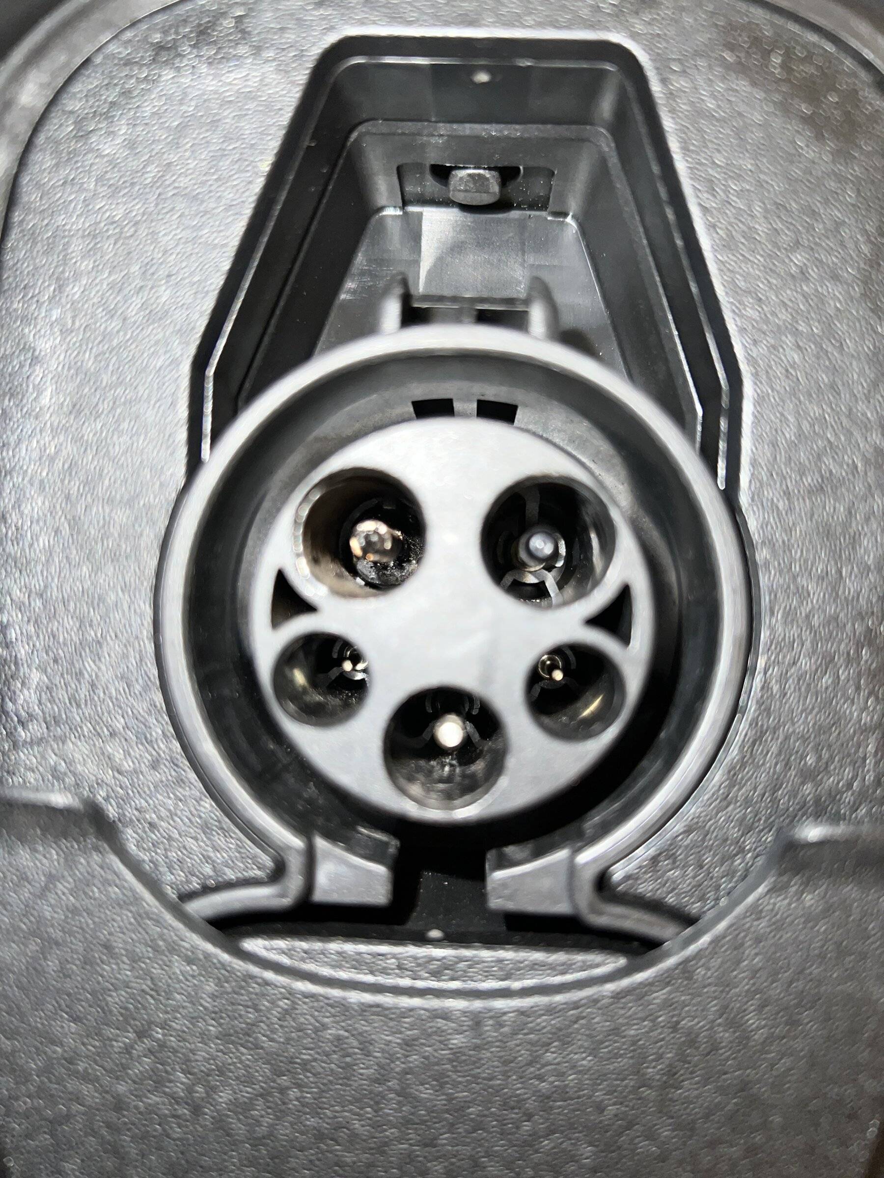 Ford Mustang Mach-E Anyone else experience a burnt/melted charging port? 83AFBFCC-FDB8-4B51-8795-48779AF0354D