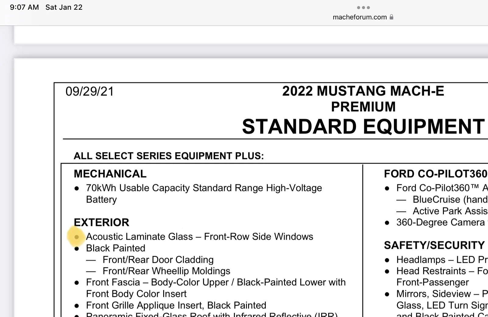 Ford Mustang Mach-E SSM 50415: Hands-Free Liftgate Deleted from 2022 Mach-E built on/after Jan 3 EE897D7C-EEC2-4C13-AFA7-759C191C8C8E
