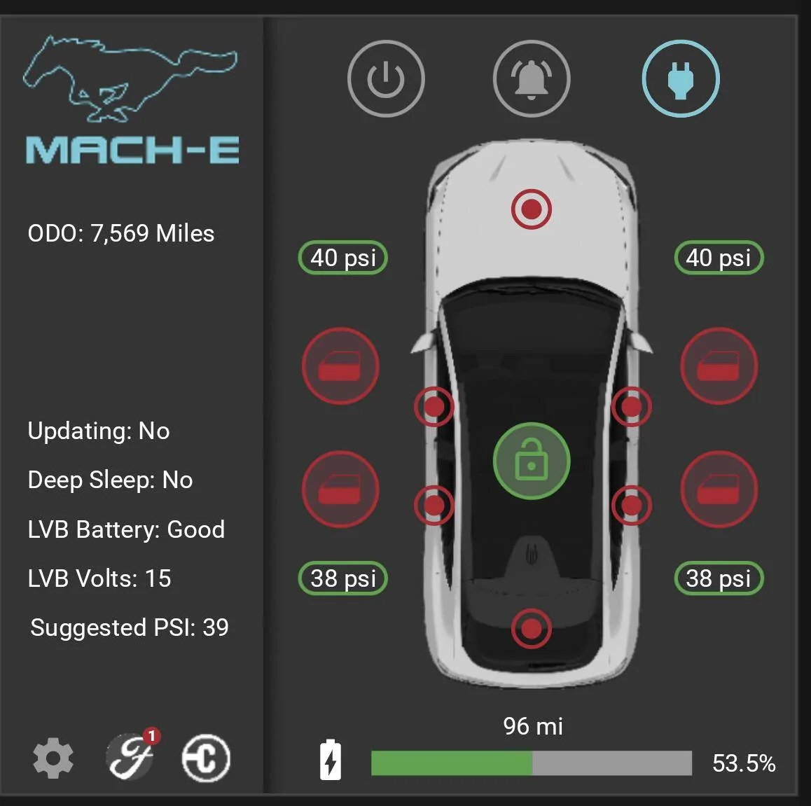 Ford Mustang Mach-E Android Widget for Mach-E [Less Complex] Screenshot_20220124-001659~2