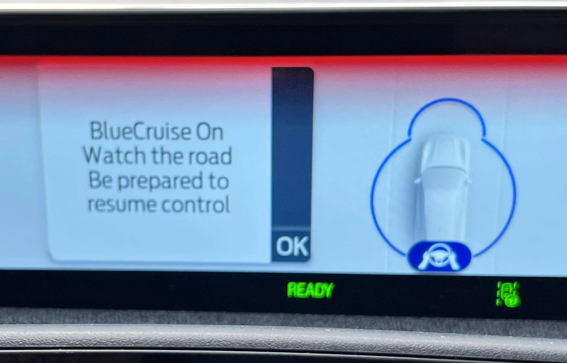 Ford Mustang Mach-E BlueCruise not working? 1643043454287