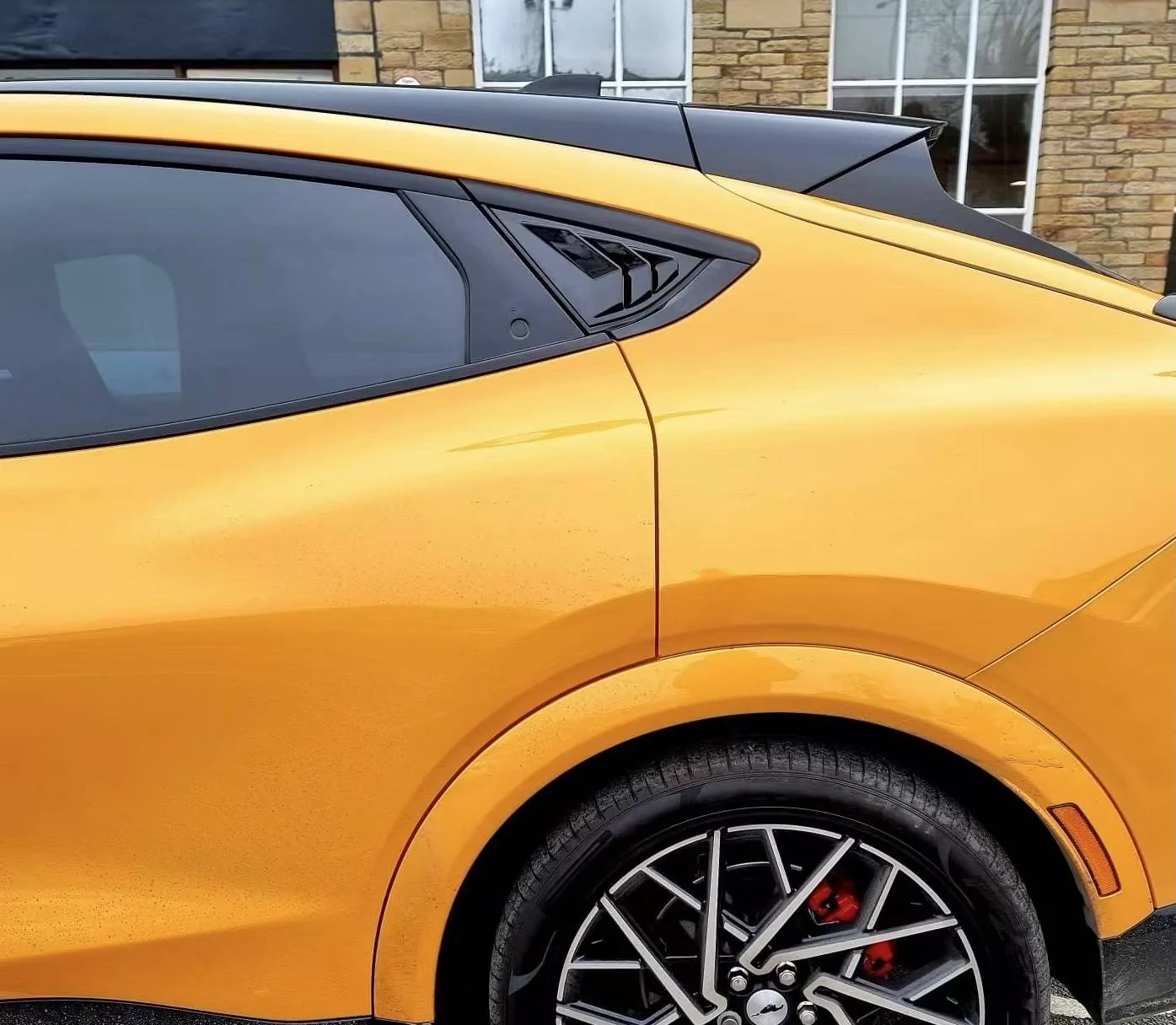 Ford Mustang Mach-E 【Back In Stock】AOSK Window Louvers Cover! WechatIMG28