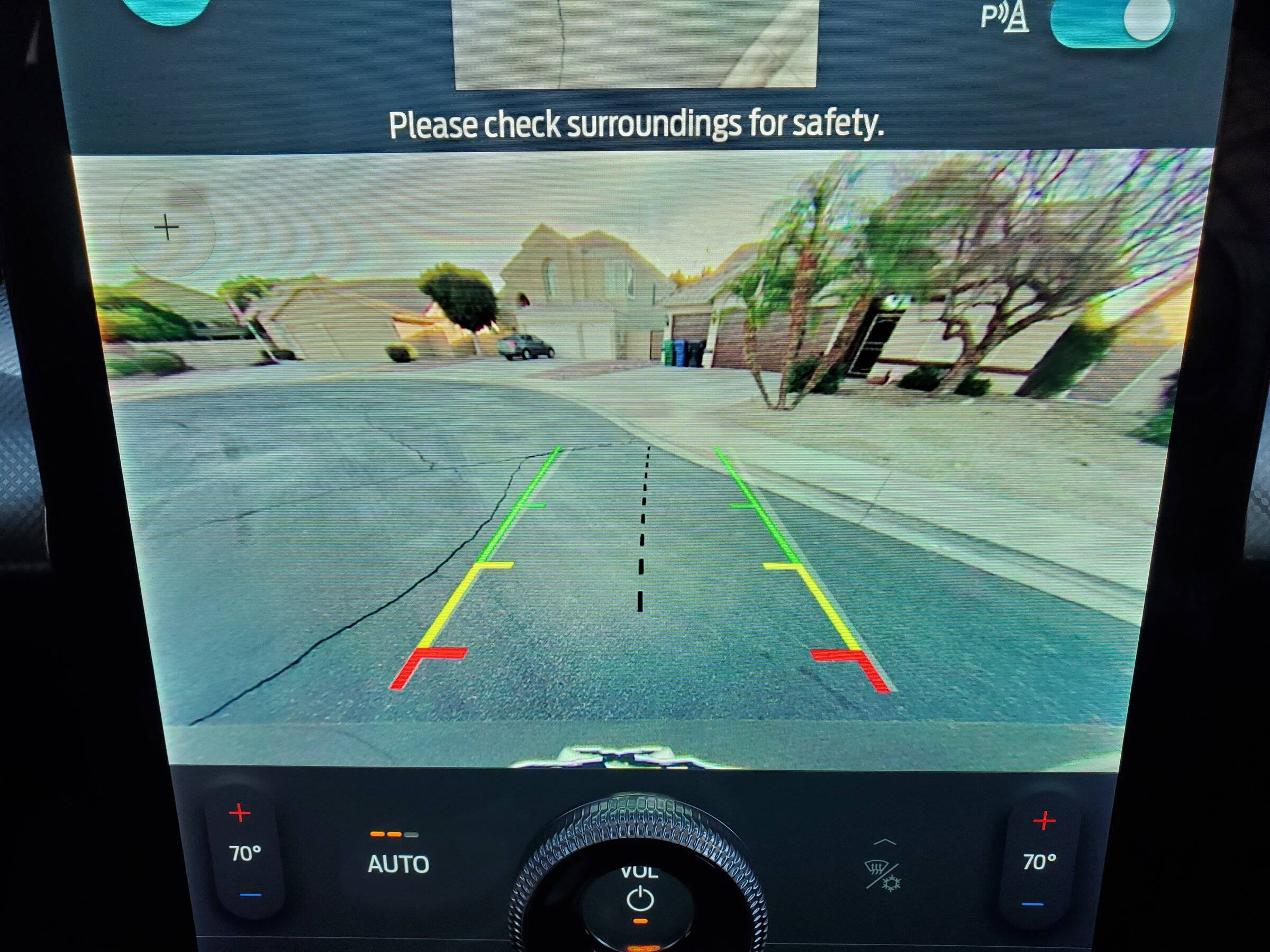 Ford Mustang Mach-E Backup Camera issue after CSP 21P22 update 20220125_081853