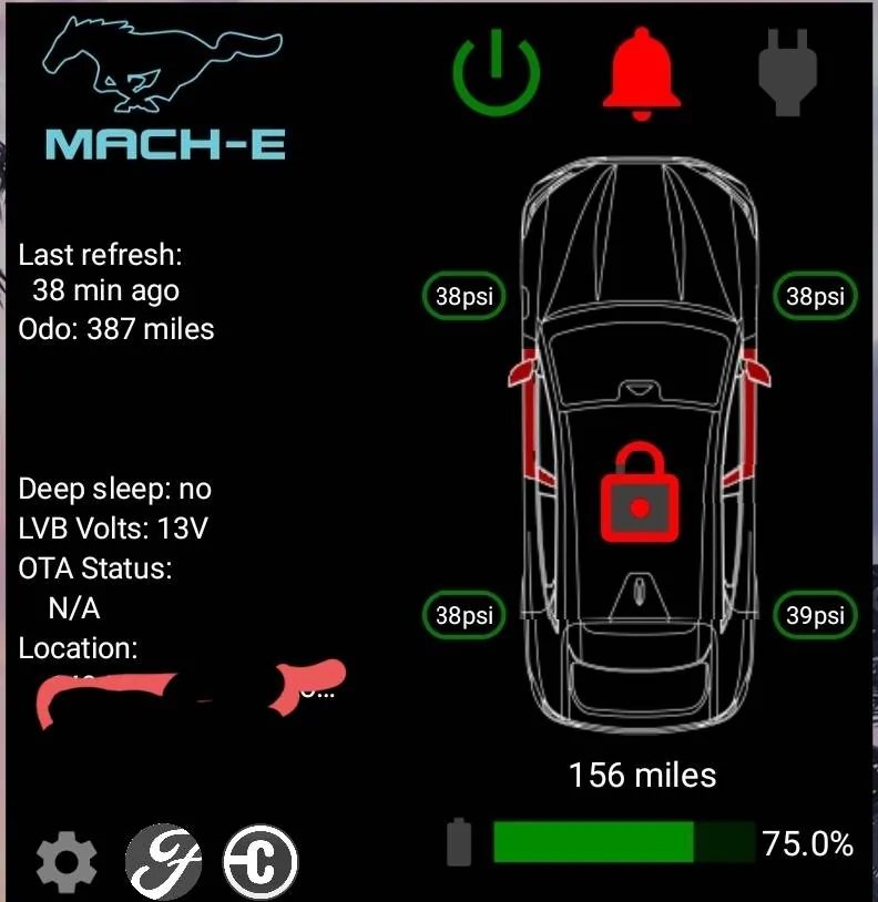 Ford Mustang Mach-E Android Widget for Mach-E [Less Complex] Screenshot_20220125-212911_One UI Hom