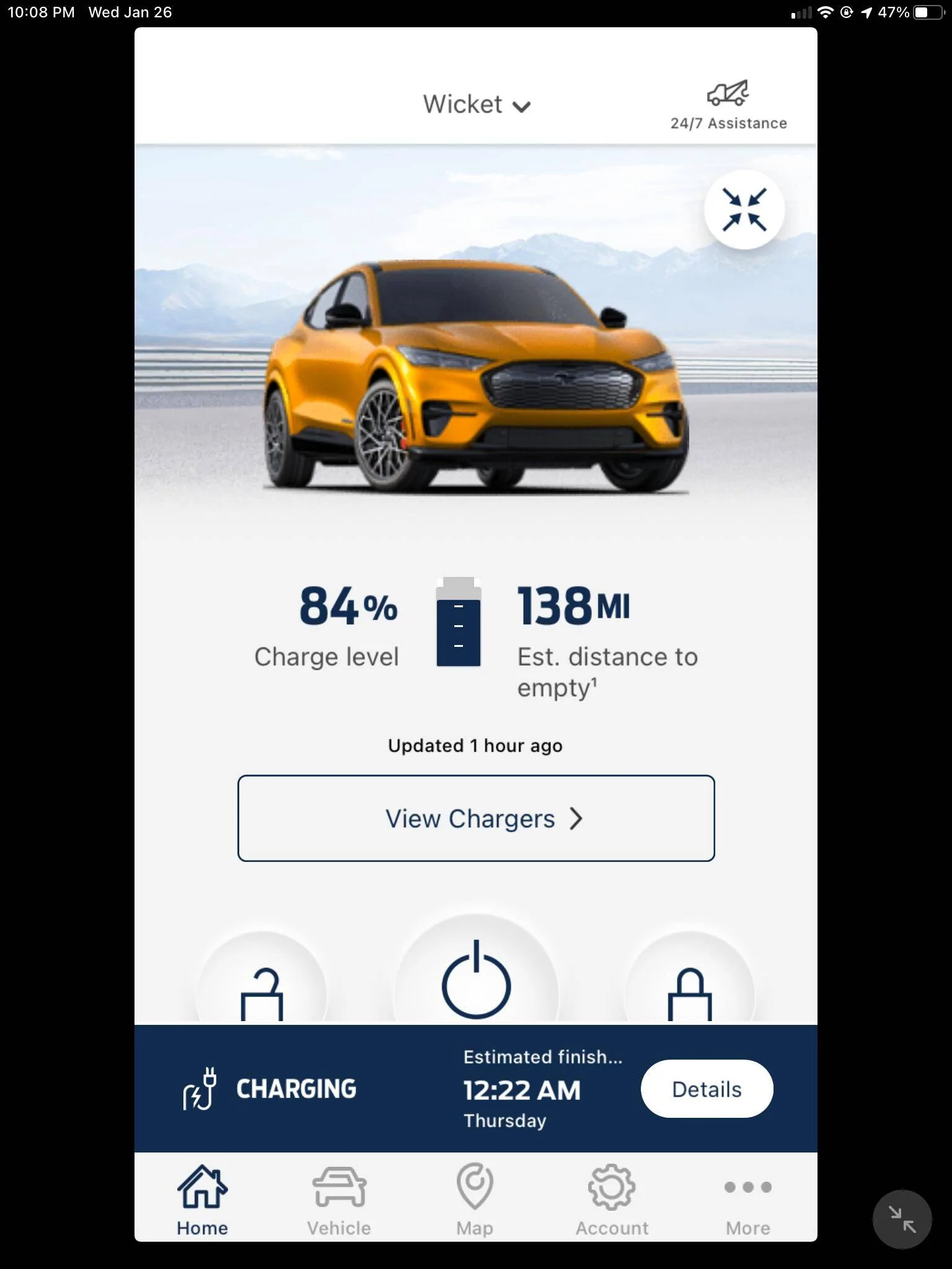 Ford Mustang Mach-E This can't be normal. 24% and 29 miles?!? 1643256574662