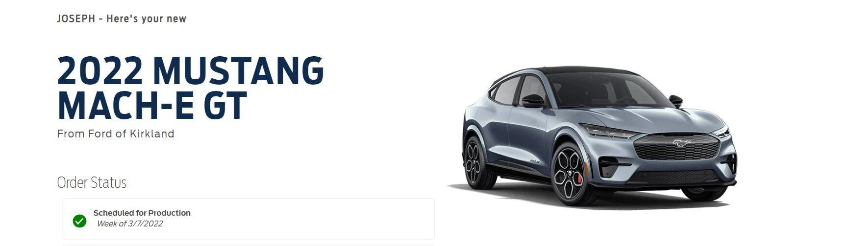 Ford Mustang Mach-E Finally have a production date! 1643305190501