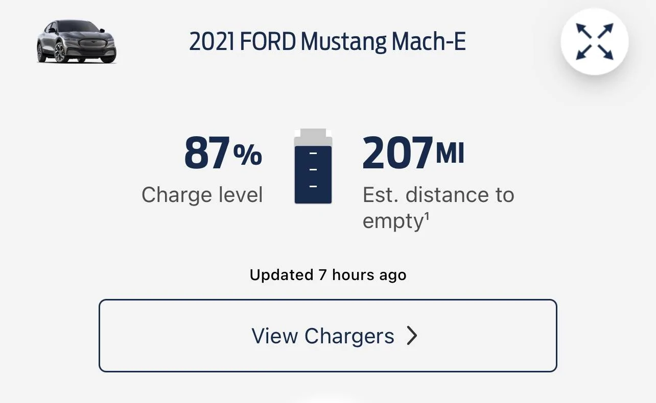 Ford Mustang Mach-E This can't be normal. 24% and 29 miles?!? 8CF128C8-B1D9-4246-8EEC-FF24AE00C5AF