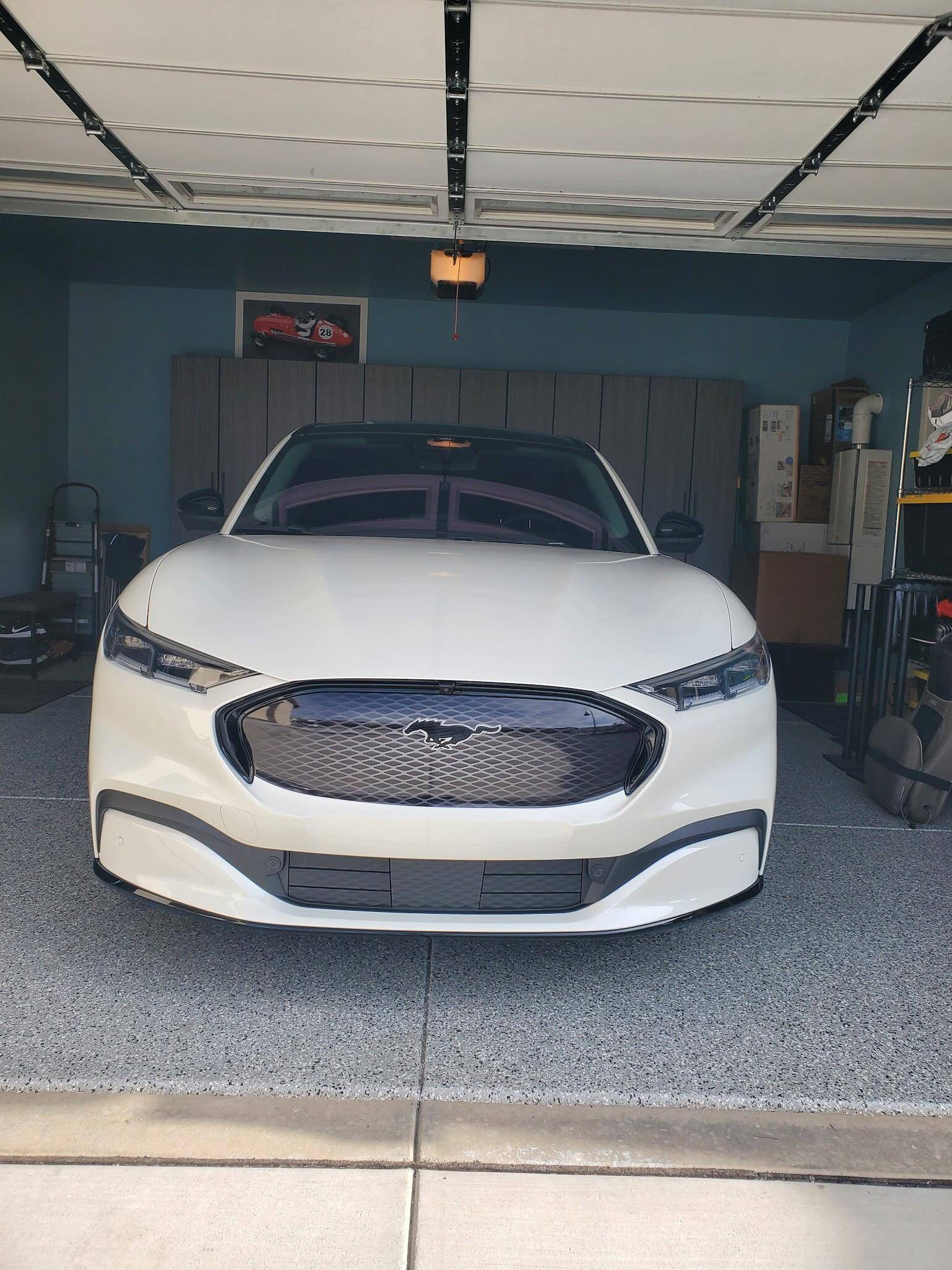 Ford Mustang Mach-E My custom "GT Front Grill" wrap 1643405792262