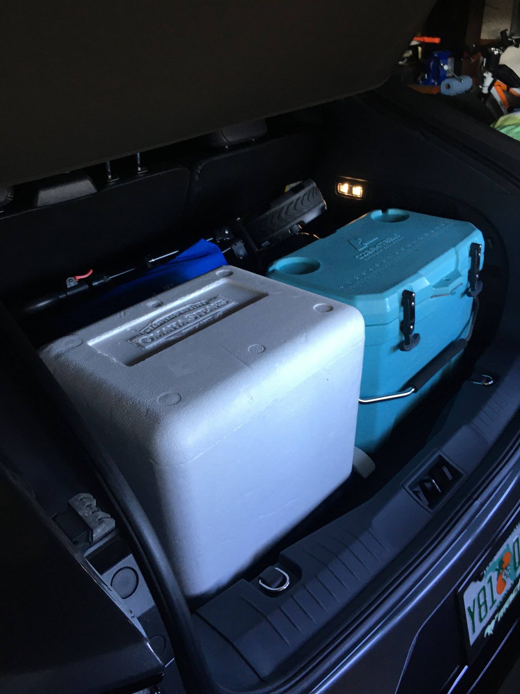 Ford Mustang Mach-E Mach-E Luggage Test (Cargo/Trunk Space) 550DD479-C34C-4E10-A463-A9E5645F0CBB