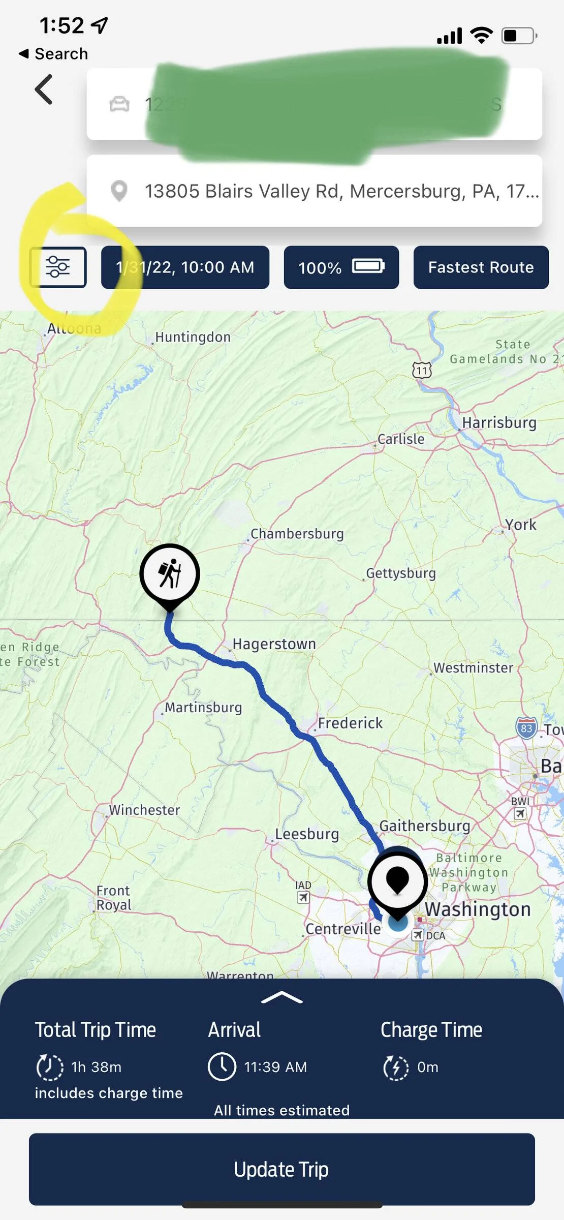 Ford Mustang Mach-E Trip-planner / preconditioning & charging 891B523E-A8DD-4BF1-BCBC-CBB49372F041