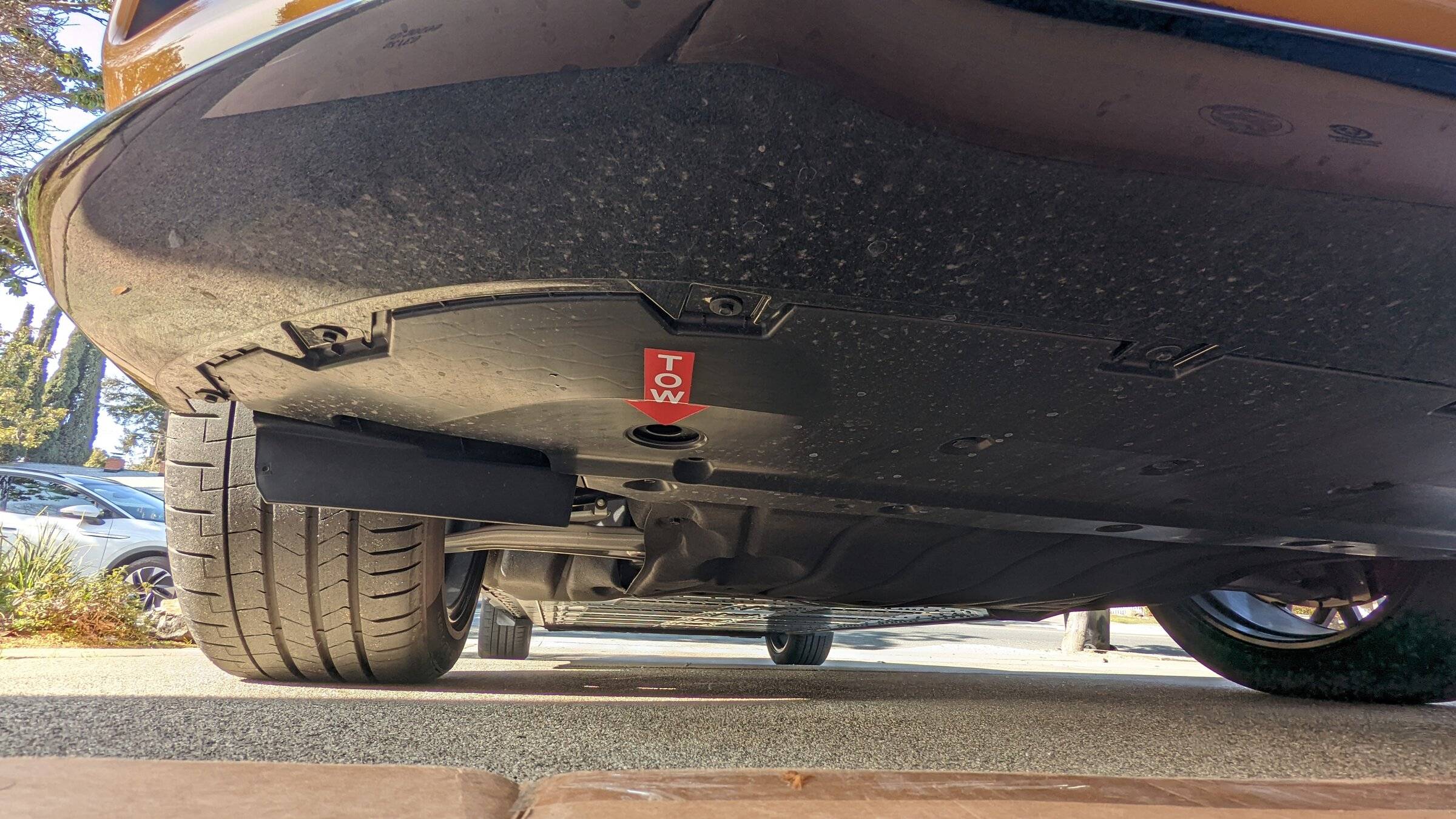 Ford Mustang Mach-E Project Tow Hook .....  or mitigating a $28,000 worry PXL_20220129_191544413