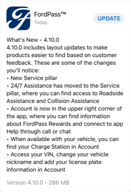 Ford Mustang Mach-E FordPass 4.10.0 is out 1643639325080