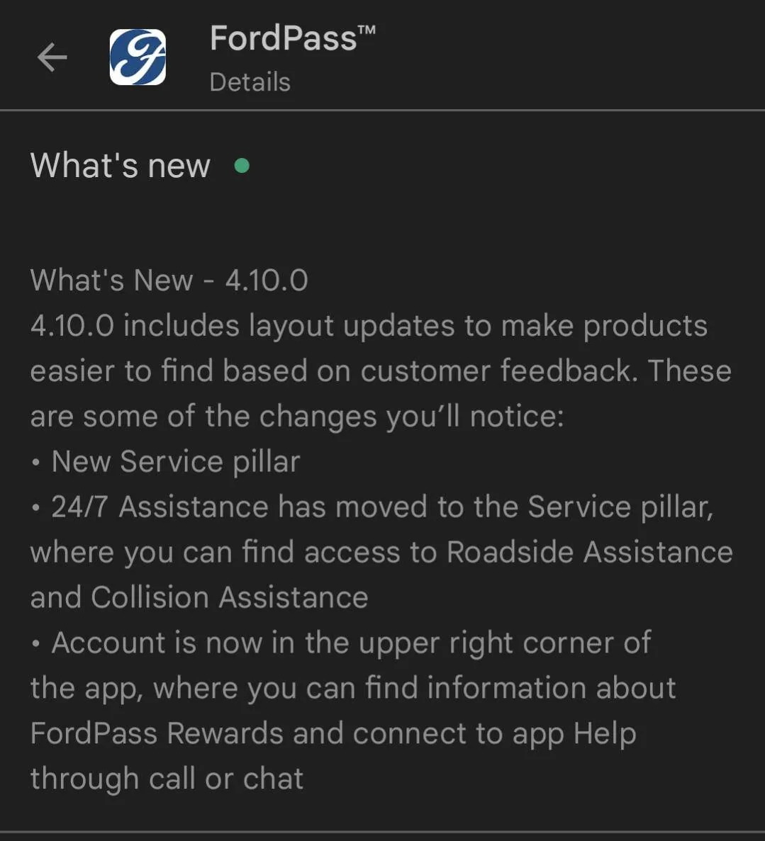 Ford Mustang Mach-E FordPass 4.10.0 is out Screenshot_20220131-072340