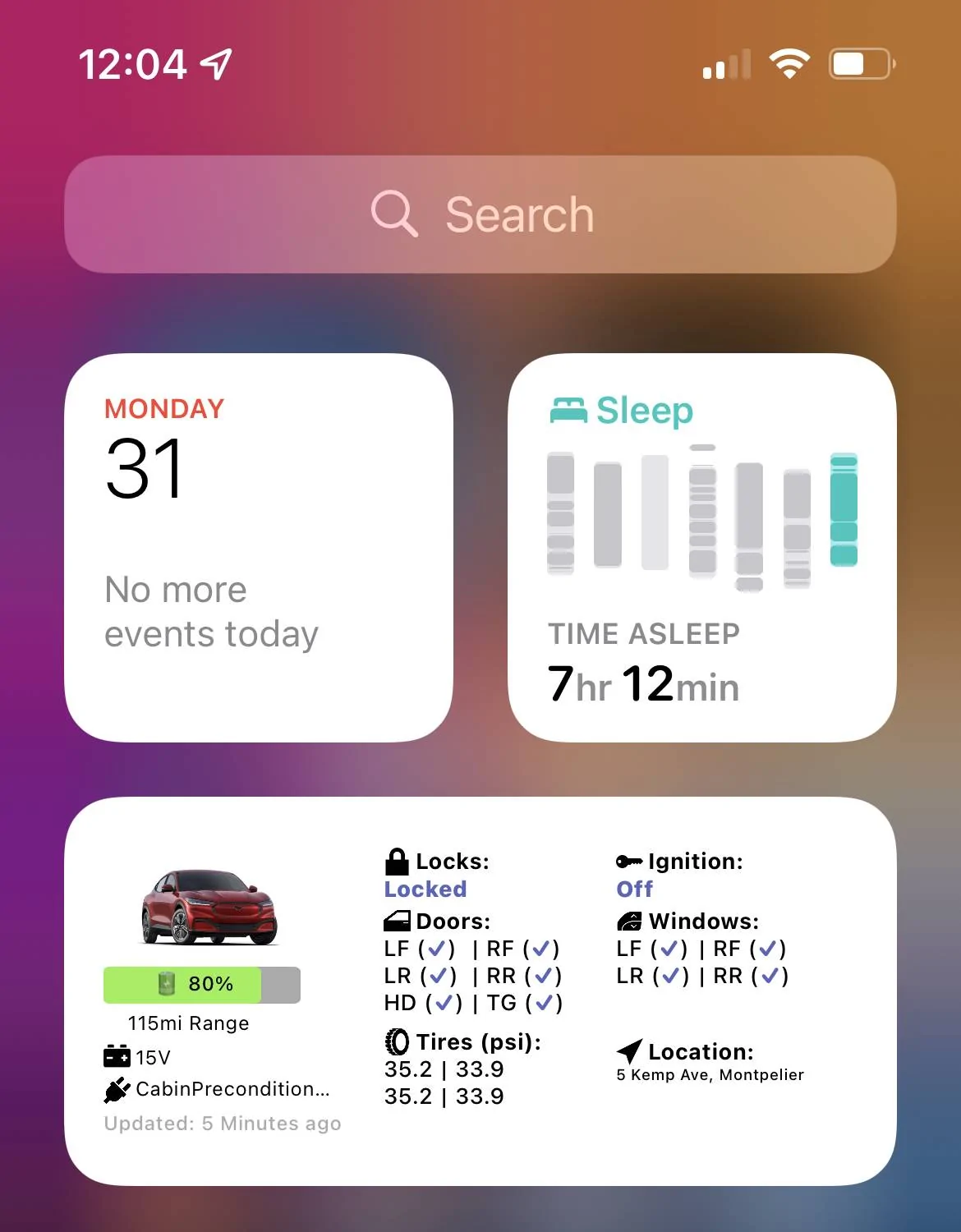 Ford Mustang Mach-E ? Scriptable FordPass Widget (iOS, iPad, MacOS) IMG_2224