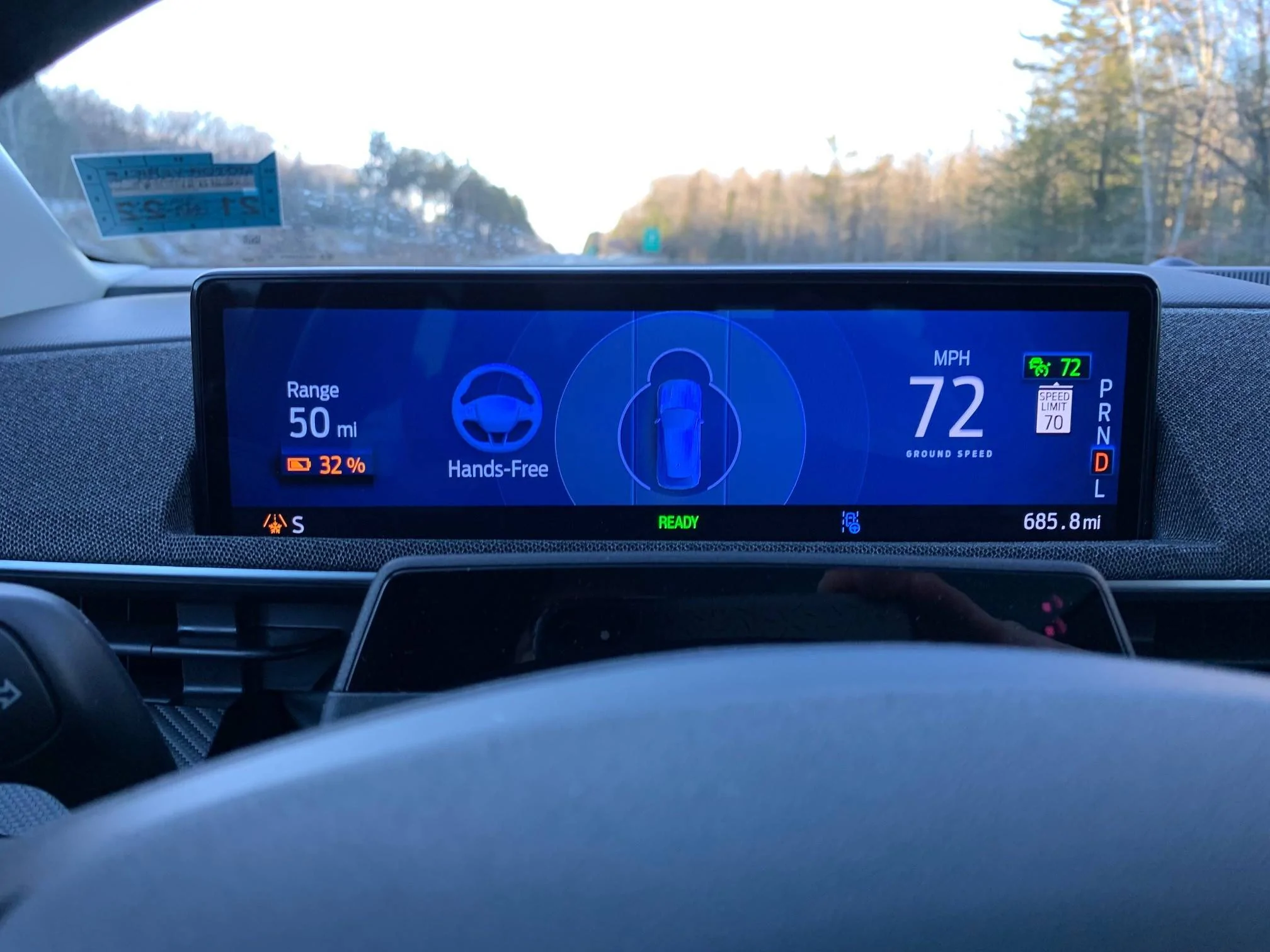 Ford Mustang Mach-E 2.3.0 New Feature - Apple Maps Low EV Battery notification plus a bug? Carplay 1
