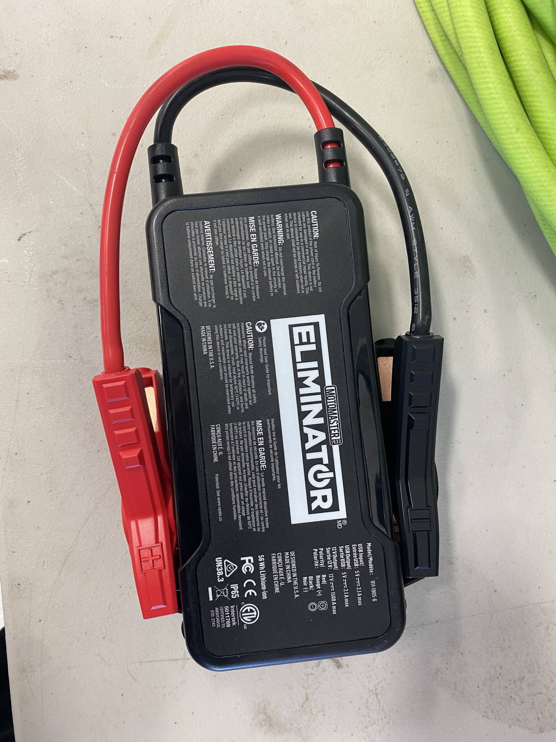Ford Mustang Mach-E Frunk won't open with external 12V supply connected 3356EDA6-4929-4F0F-8DC3-902E6E35C3B9