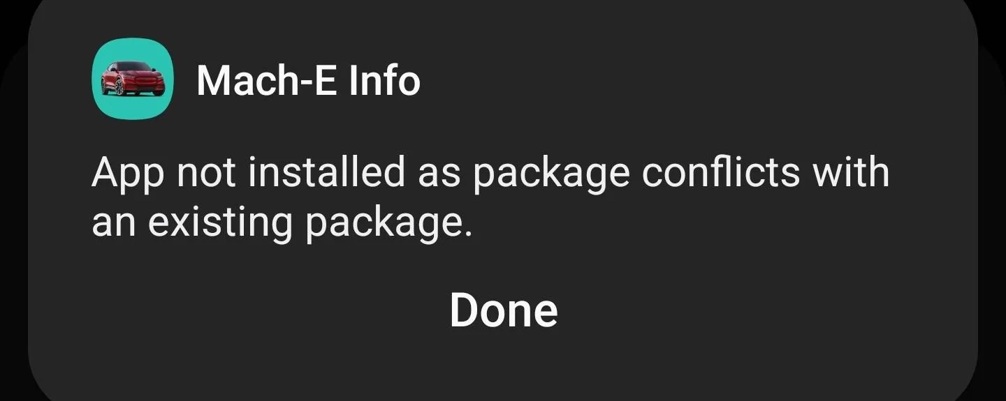 Ford Mustang Mach-E Android Widget for Mach-E [Less Complex] Screenshot_20220208-105841_Package installer