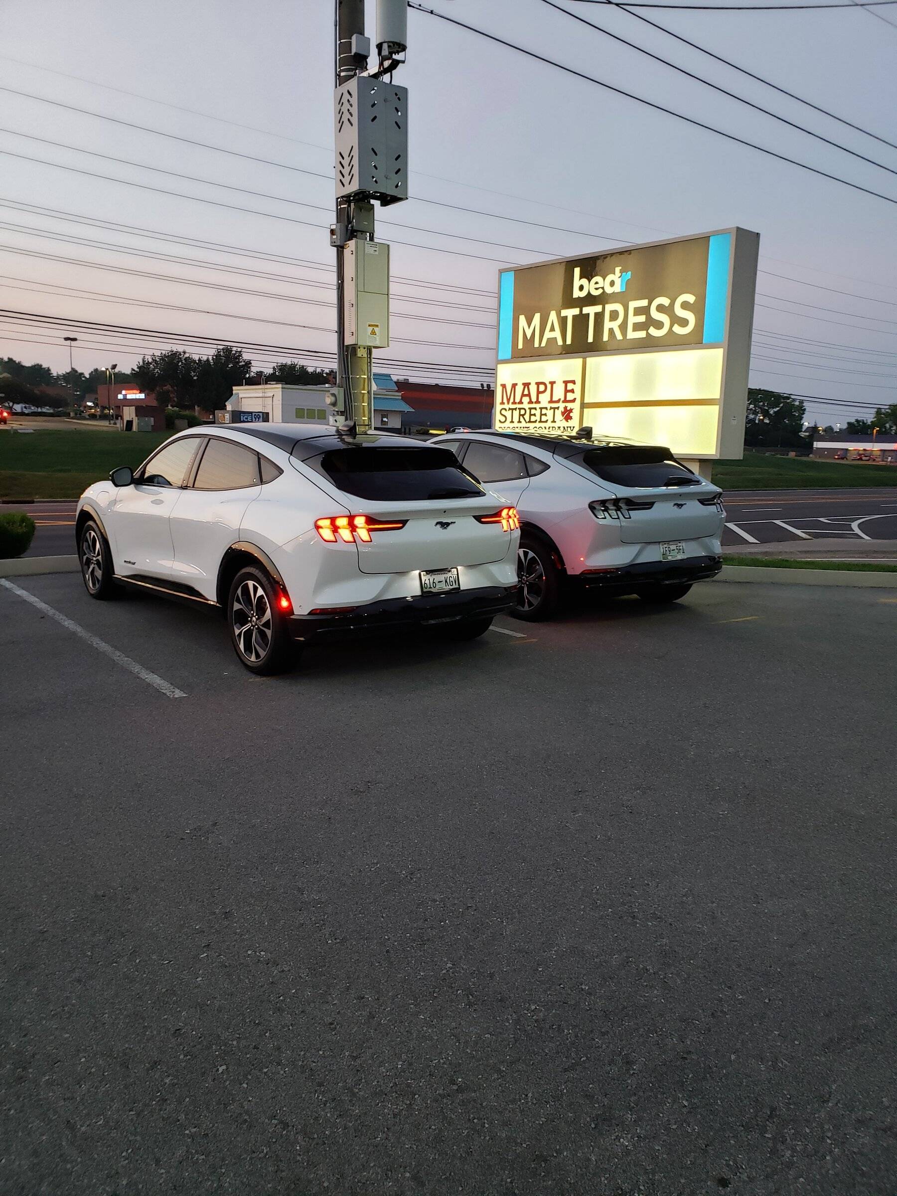 Ford Mustang Mach-E star white vs sky white 20210724_210201