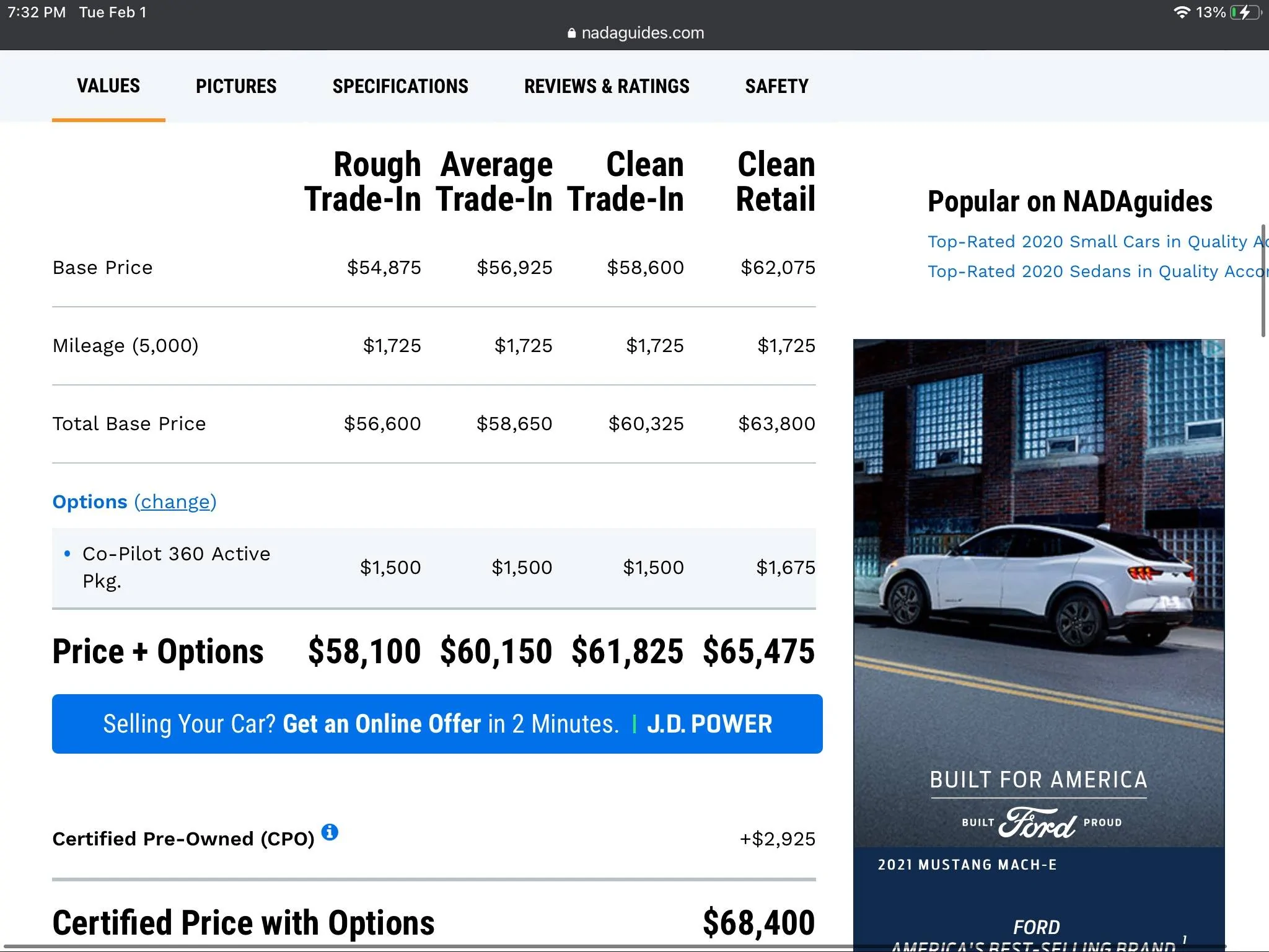 Ford Mustang Mach-E Most absurd used Mach-E asking prices 51D2D0B1-BE07-4A12-91E6-D1D45115116B