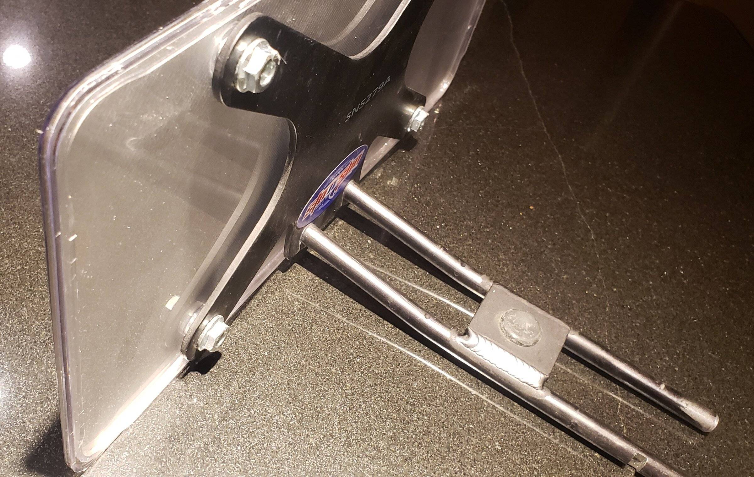 Ford Mustang Mach-E Anyone mount their front license plate using Sto N Sho bracket? 51872832694_db79273361_o