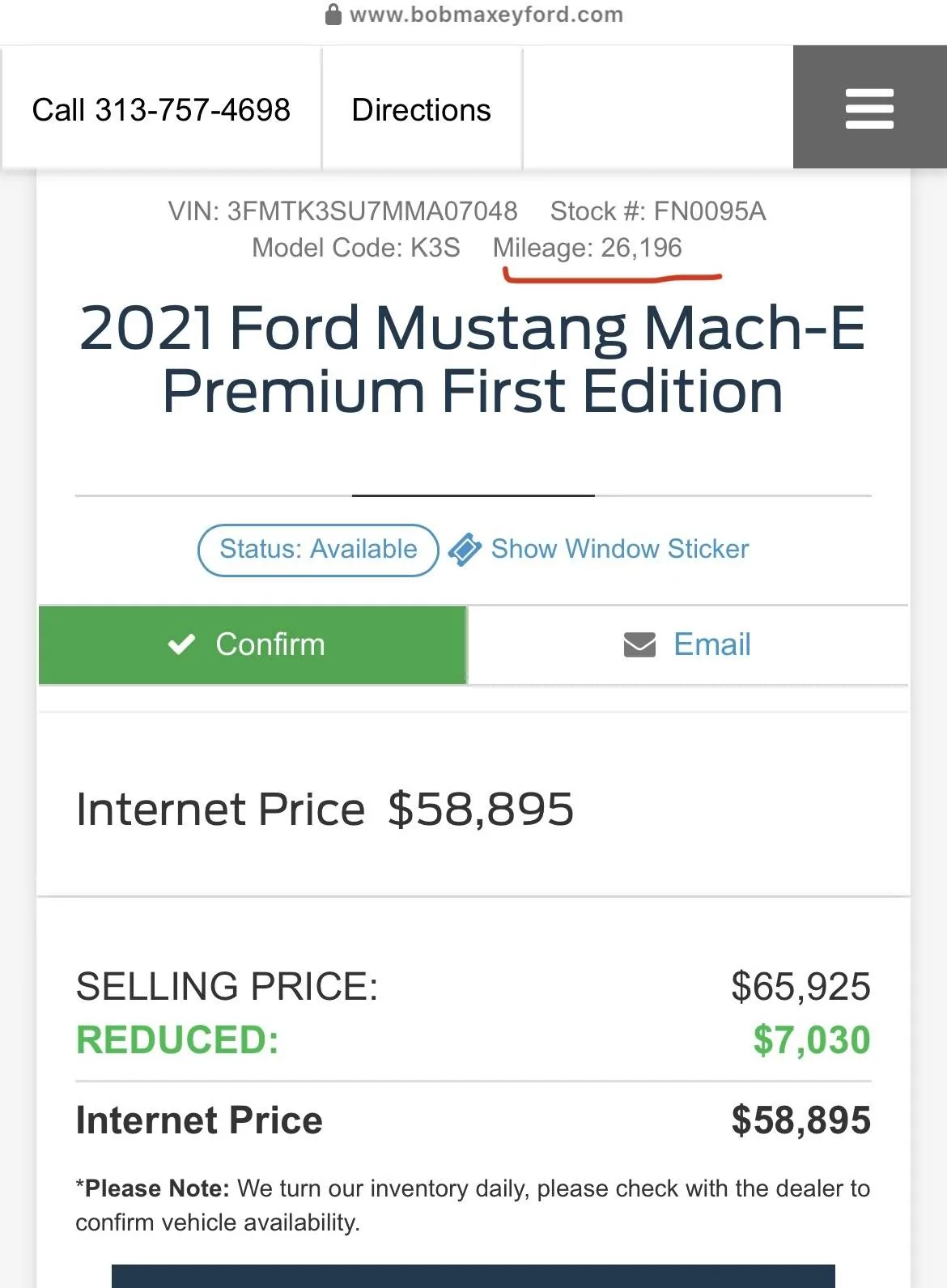 Ford Mustang Mach-E Most absurd used Mach-E asking prices DA9A5814-96F7-44A0-B171-3632D41FCA46