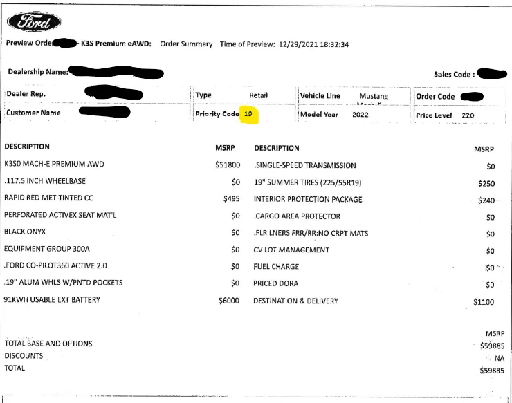 Ford Mustang Mach-E Submitted Orders Tracking List and Stats [Enter Yours] 1644597866879