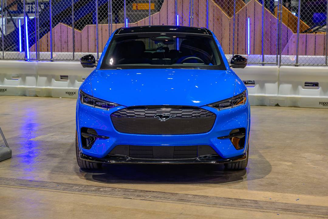 Ford Mustang Mach-E Misc from the Chicago Auto Show 2022. CAS-12