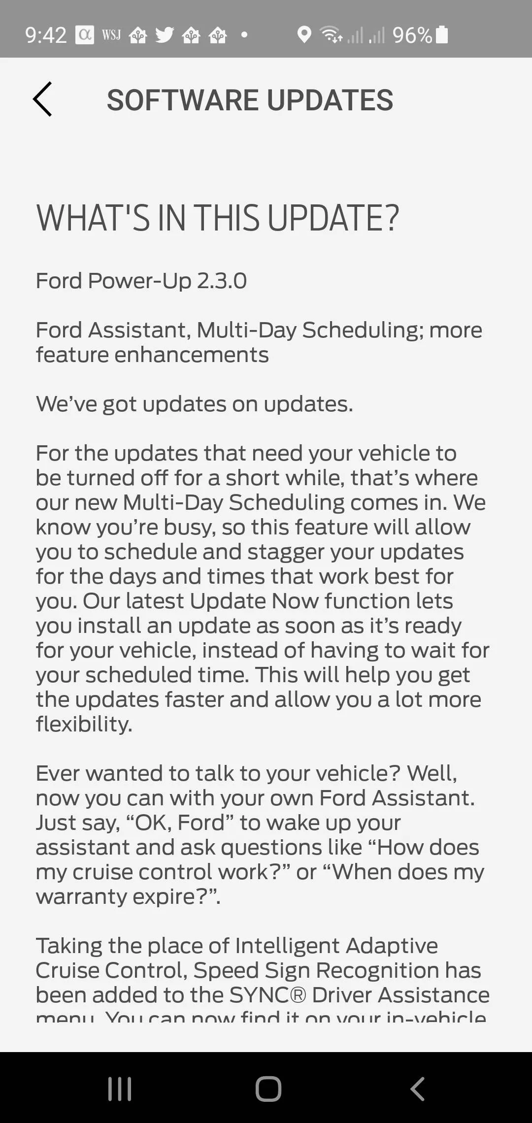 Ford Mustang Mach-E New Power Up OTA 2.4.1 Now Available Screenshot_20220212-094225_FordPass