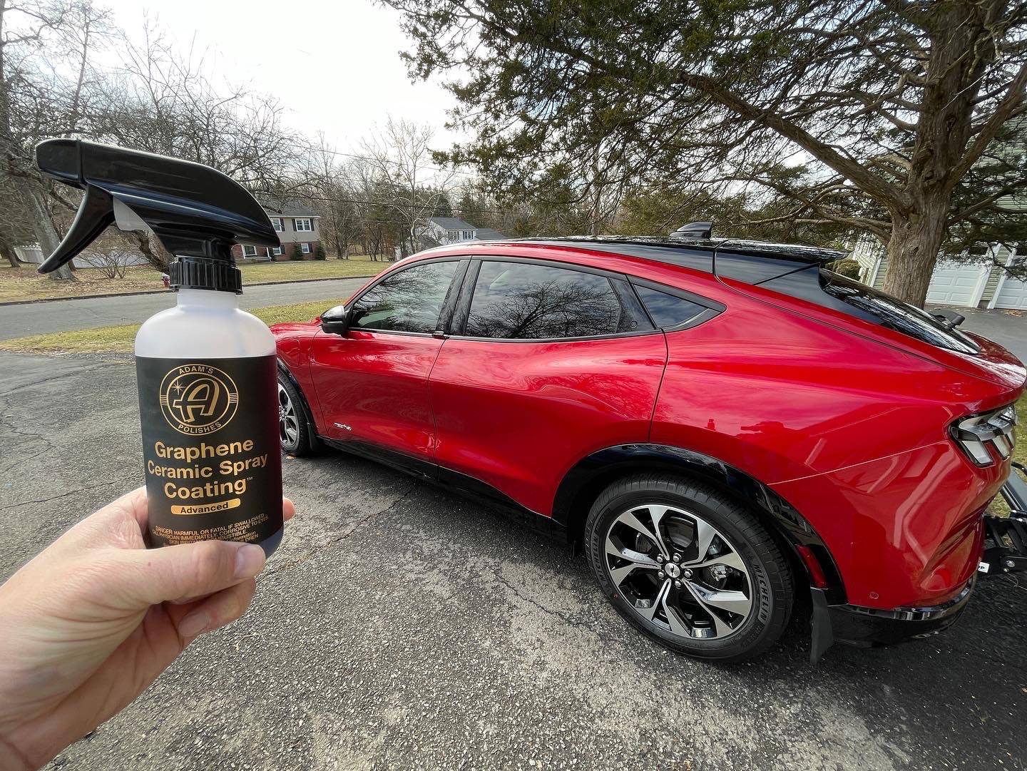 Ford Mustang Mach-E First DIY ceramic coating BD4E5E4C-C0EA-4432-B7C4-D22272FBA909