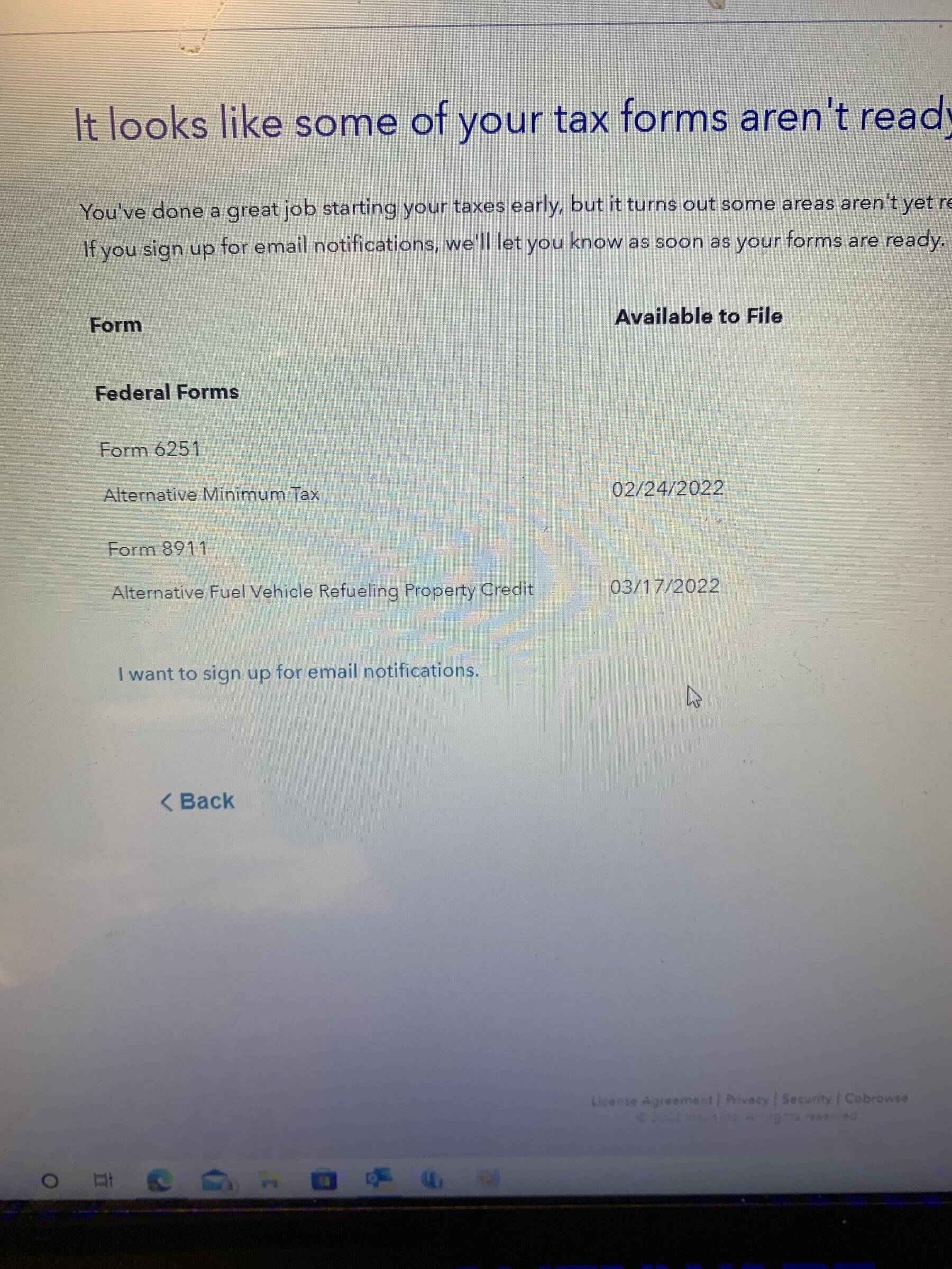 Ford Mustang Mach-E H&R Block Software - missing charger credit form (8911) 1644763221520