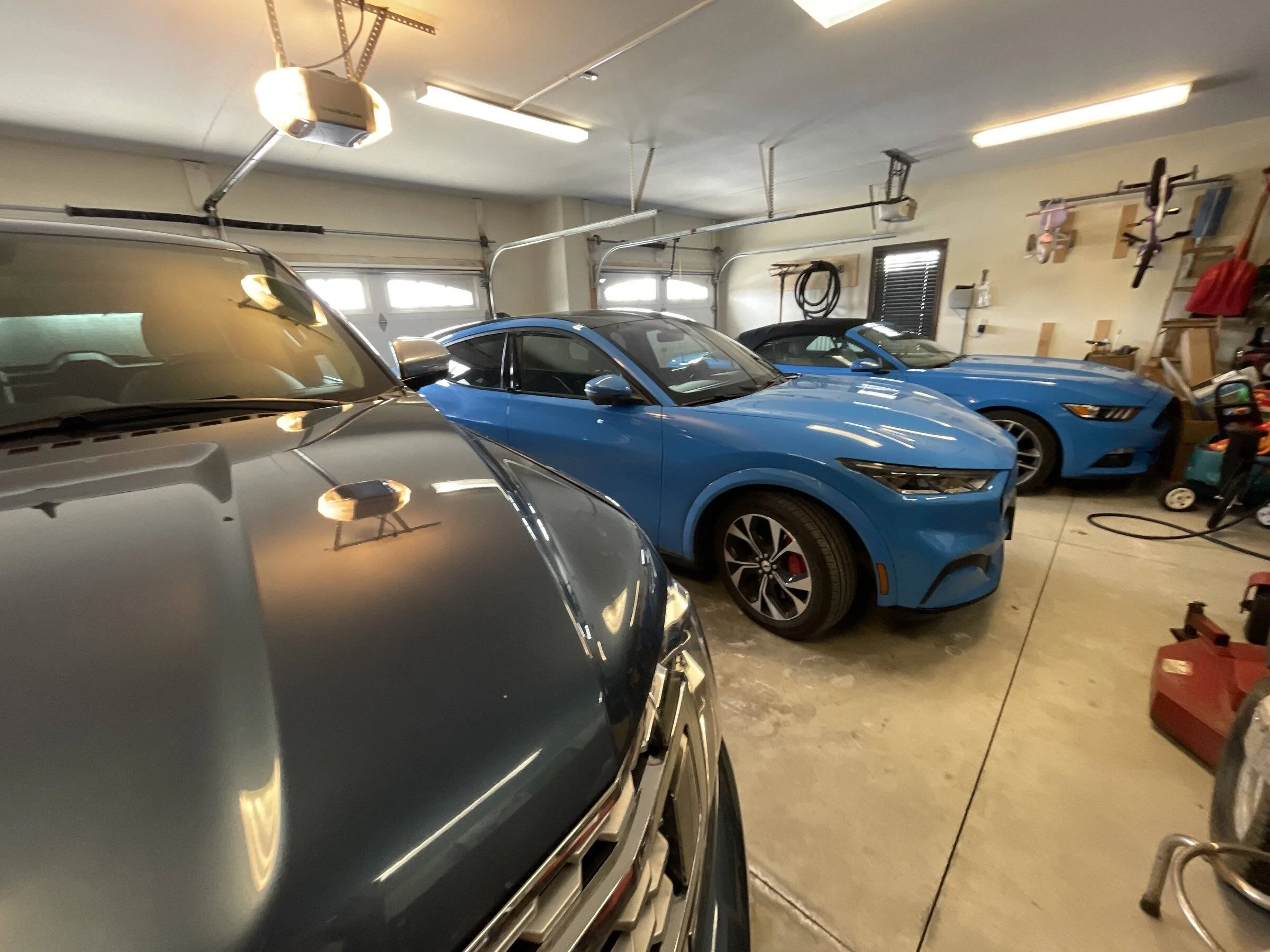 Ford Mustang Mach-E GRABBER BLUE Mach-E Photos imag