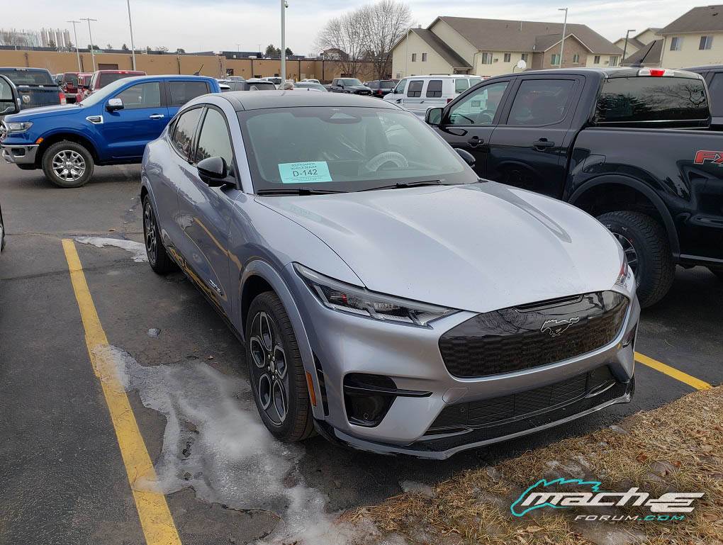Ford Mustang Mach-E 2022 Iced Blue Silver GT just arrived in Brookings, SD mache2