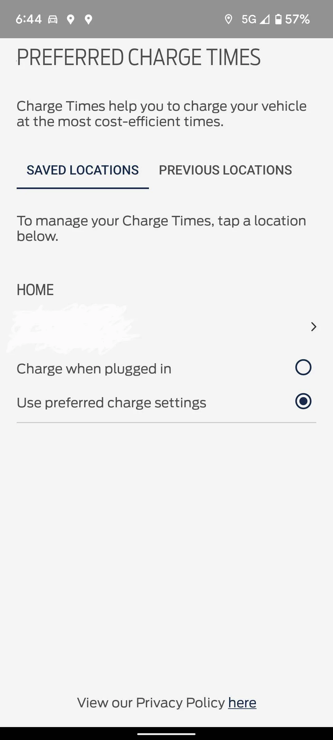 Ford Mustang Mach-E Ford Connected Charge Station issue Screenshot_20220217-184429