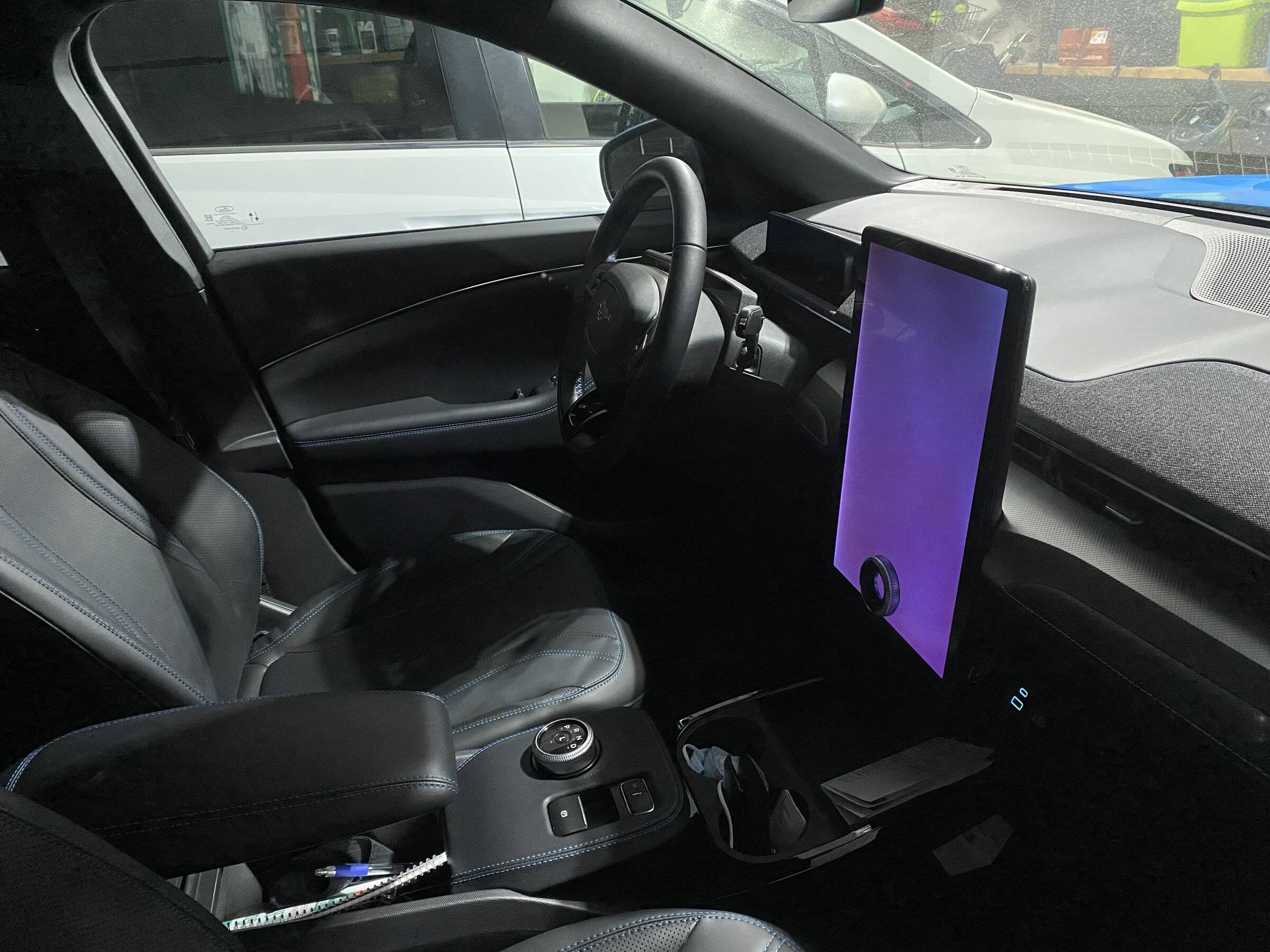 Ford Mustang Mach-E Blank purple infotainment screen while car is off? 2FE70CD8-4266-422A-9162-B5047865463D