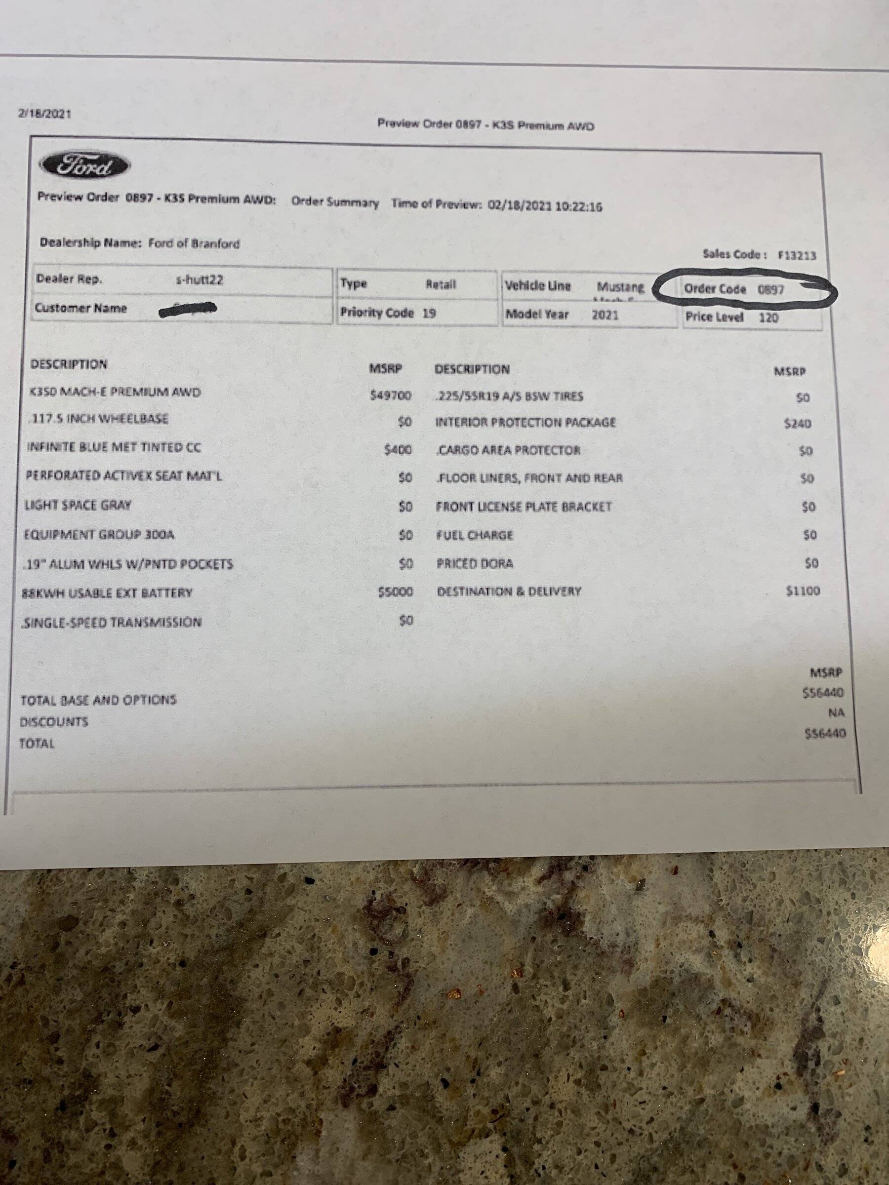 Ford Mustang Mach-E Got my VIN…now what? image