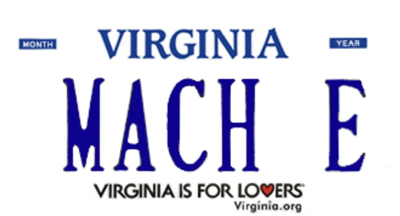 Ford Mustang Mach-E Custom Vanity Plates - What's Yours? 849337AF-515F-420F-BE67-591733E614B1