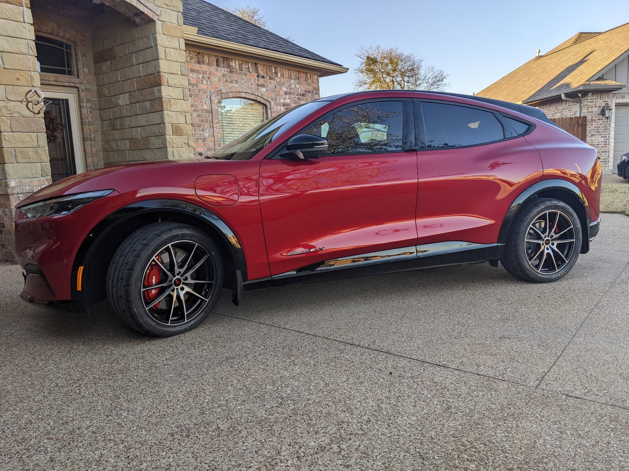Ford Mustang Mach-E RAPID RED METALLIC Mach-E Photos mymache