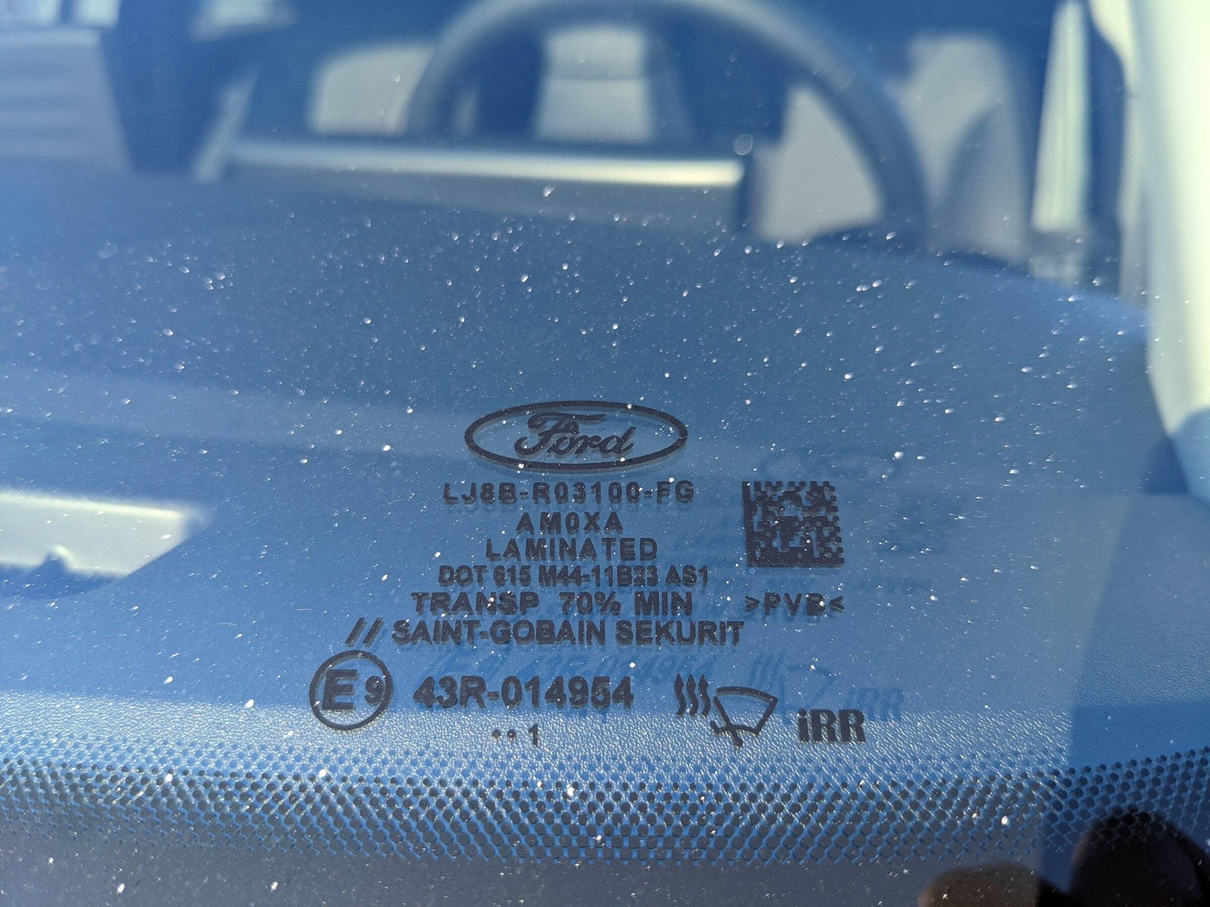 Ford Mustang Mach-E 2021's converted to 2022's - Anything missing? front windshield