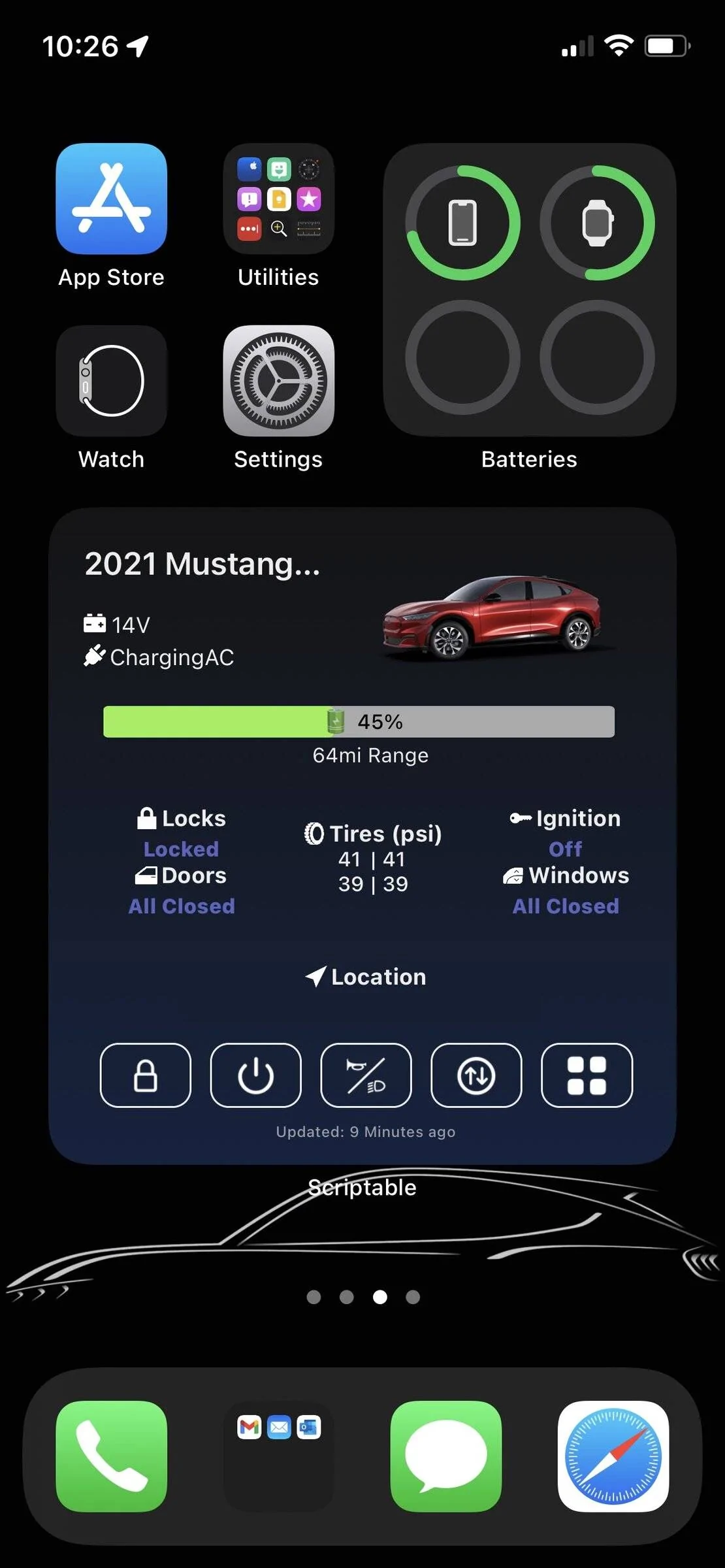 Ford Mustang Mach-E FordPass - Scriptable Widget V2022.XX (iOS, iPad, MacOS) IMG_7865