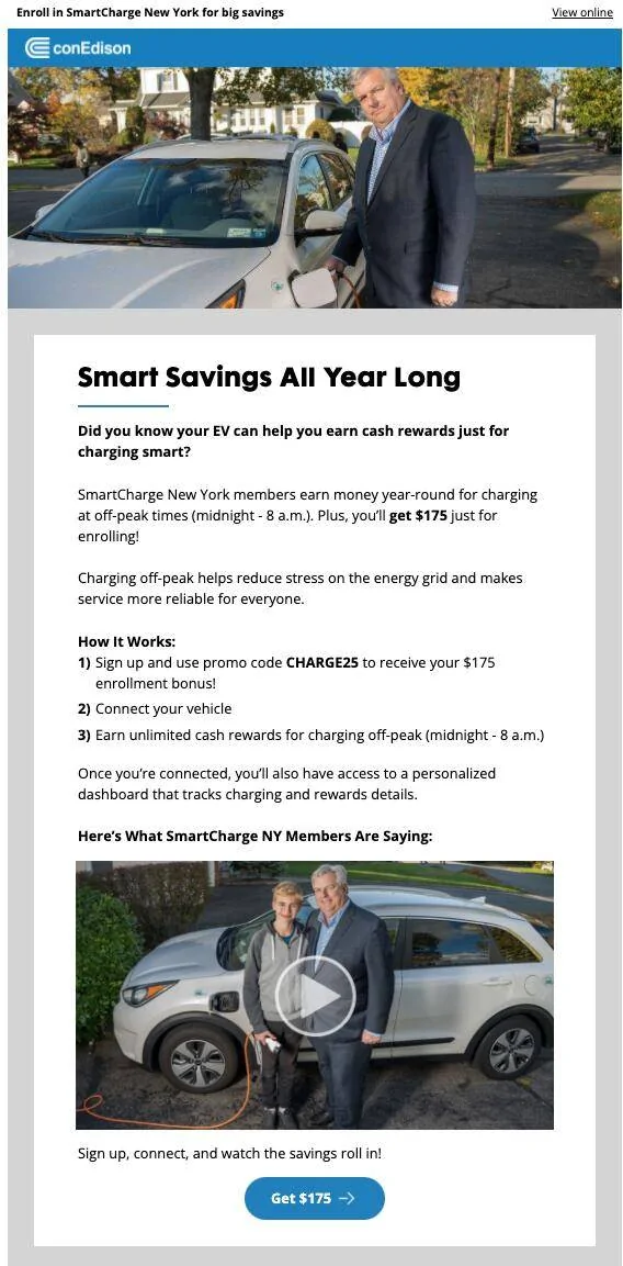 Ford Mustang Mach-E ConEd SmartCharge Rewards Screen Shot 2022-02-22 at 4.26.26 PM