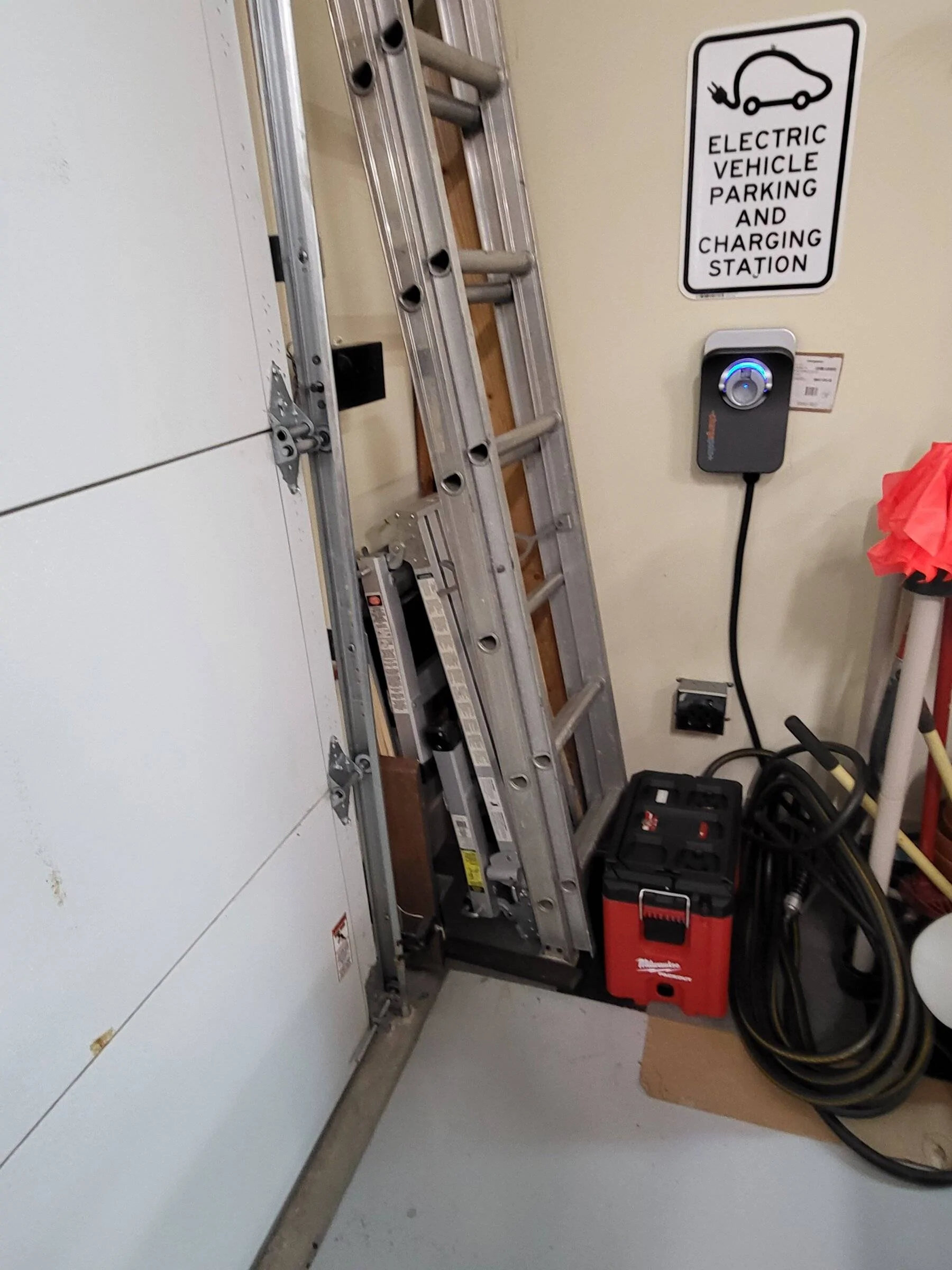 Ford Mustang Mach-E Installing my 240v, help me decide which at home charger! 20220219_160757