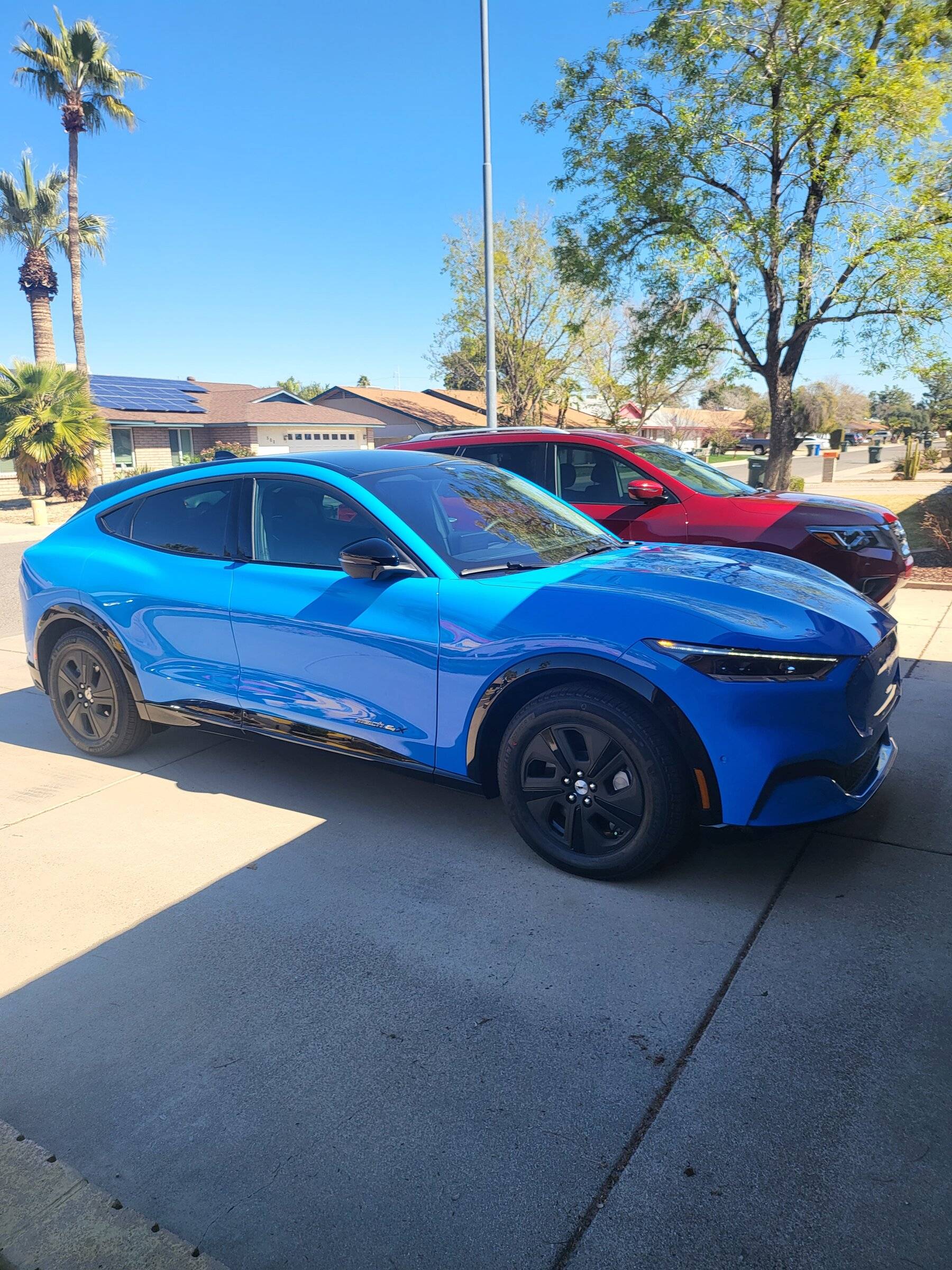 Ford Mustang Mach-E GRABBER BLUE Mach-E Photos 20220225_123641