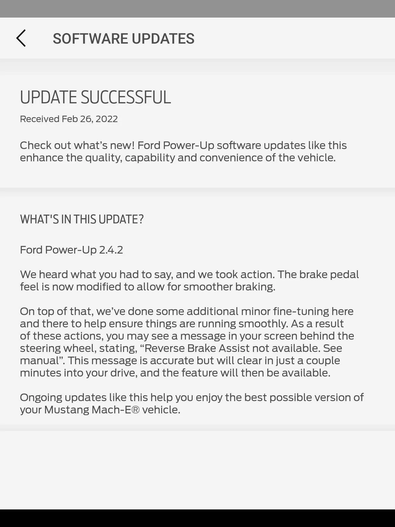 Ford Mustang Mach-E PowerUp-2.4.2 going out 2022-02-26 07.46.15