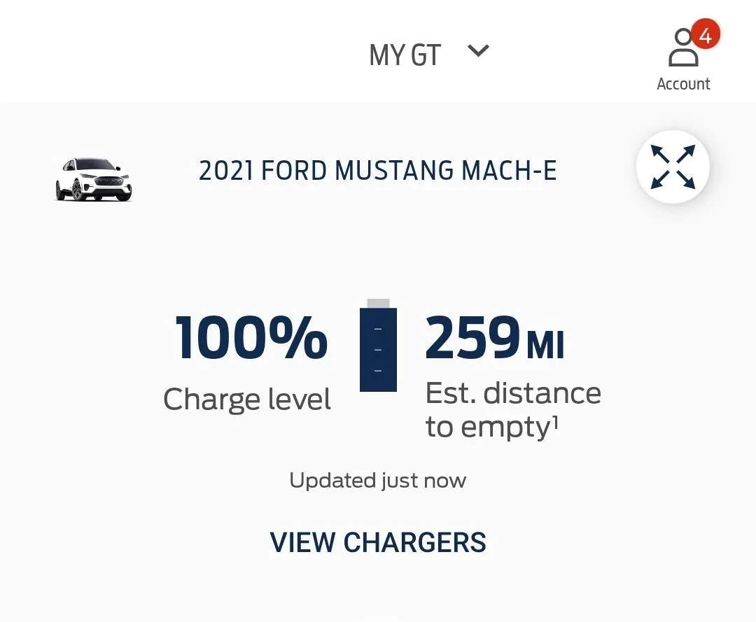 Ford Mustang Mach-E Max Charge range has been changing Screenshot_20220209-110029_FordPass
