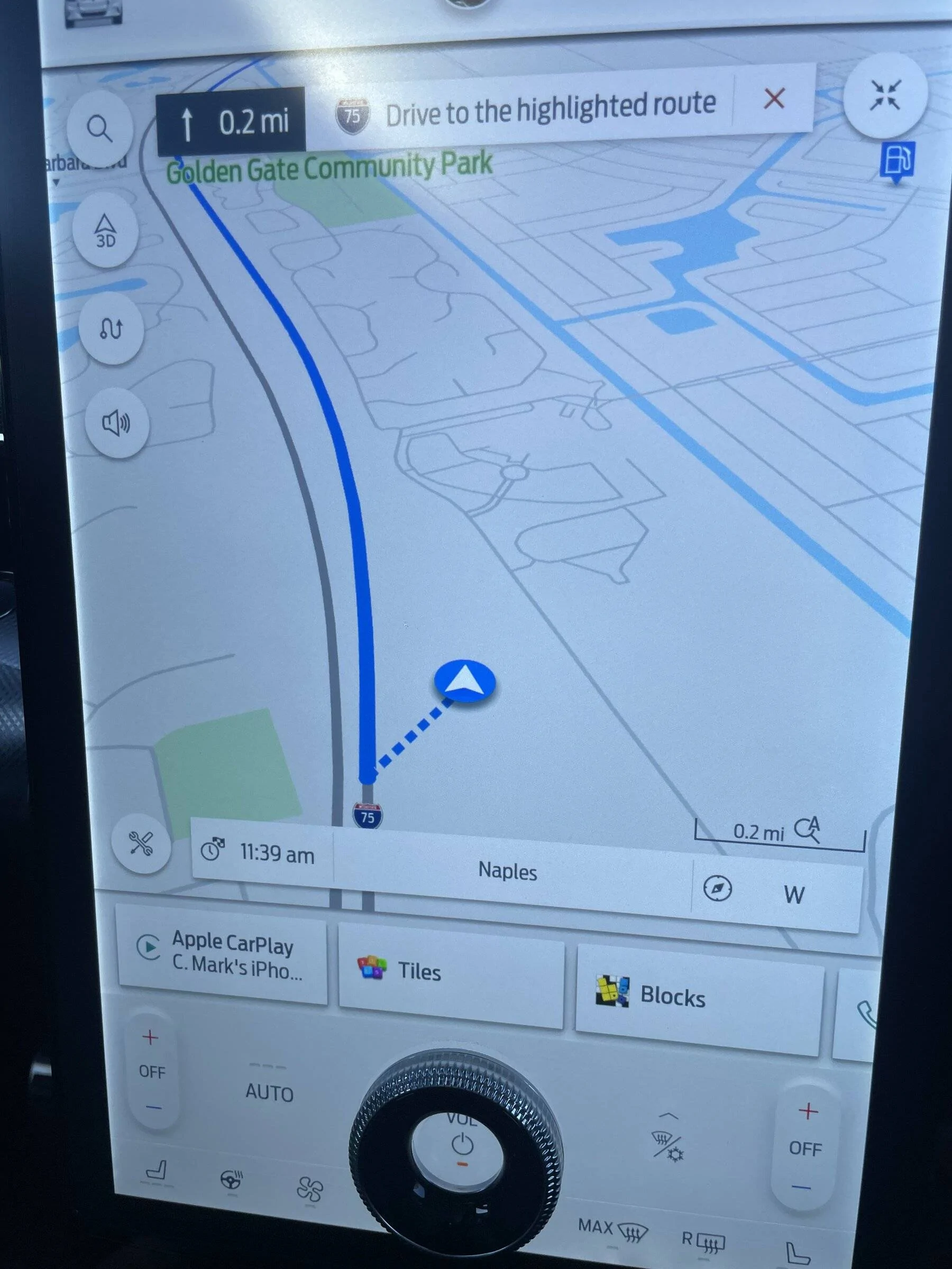 Ford Mustang Mach-E GPS errors and speed sign confusion IMG_9402
